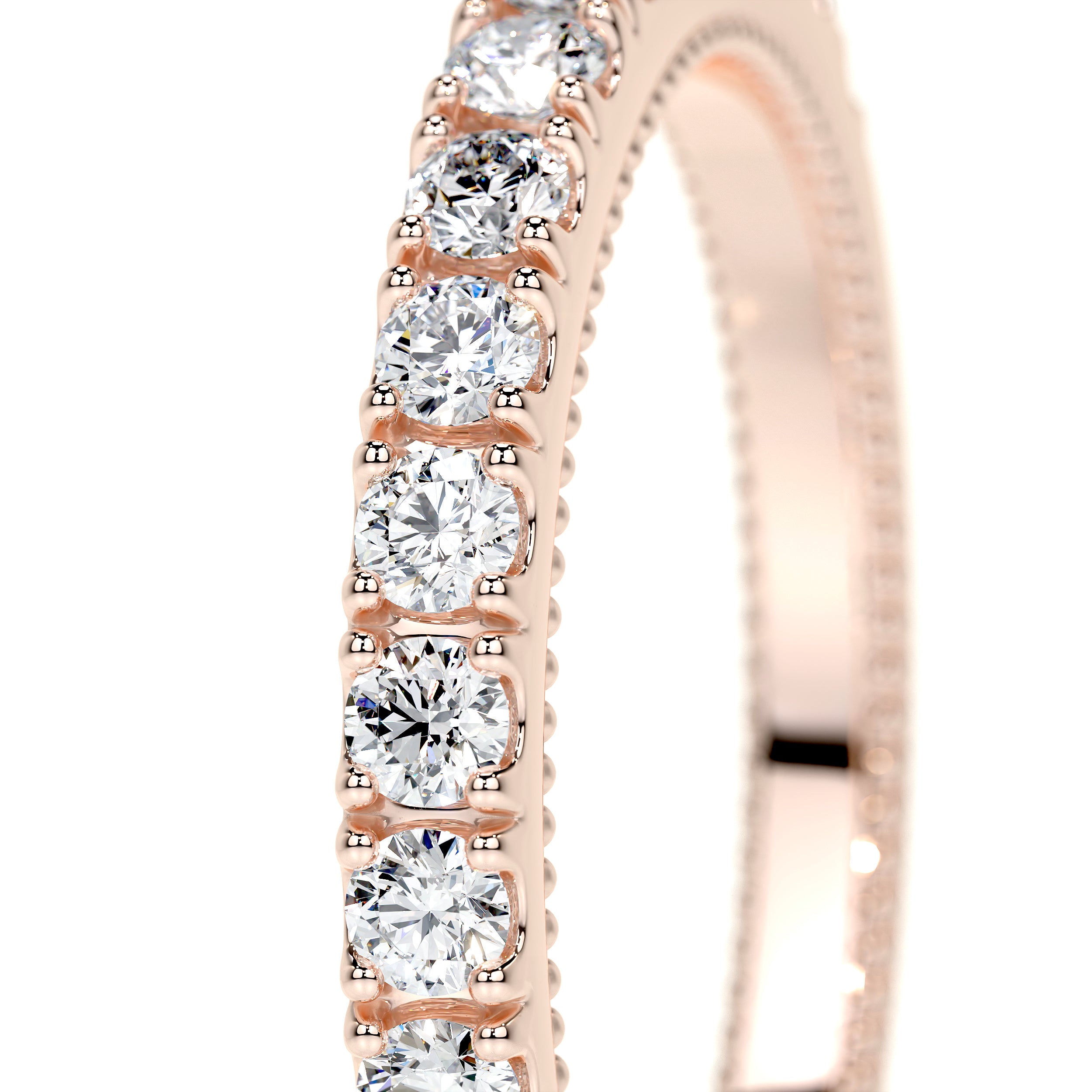 Blair Lab Grown Diamond Milgrain Wedding Ring (0.5 Carat) -14K Rose Gold