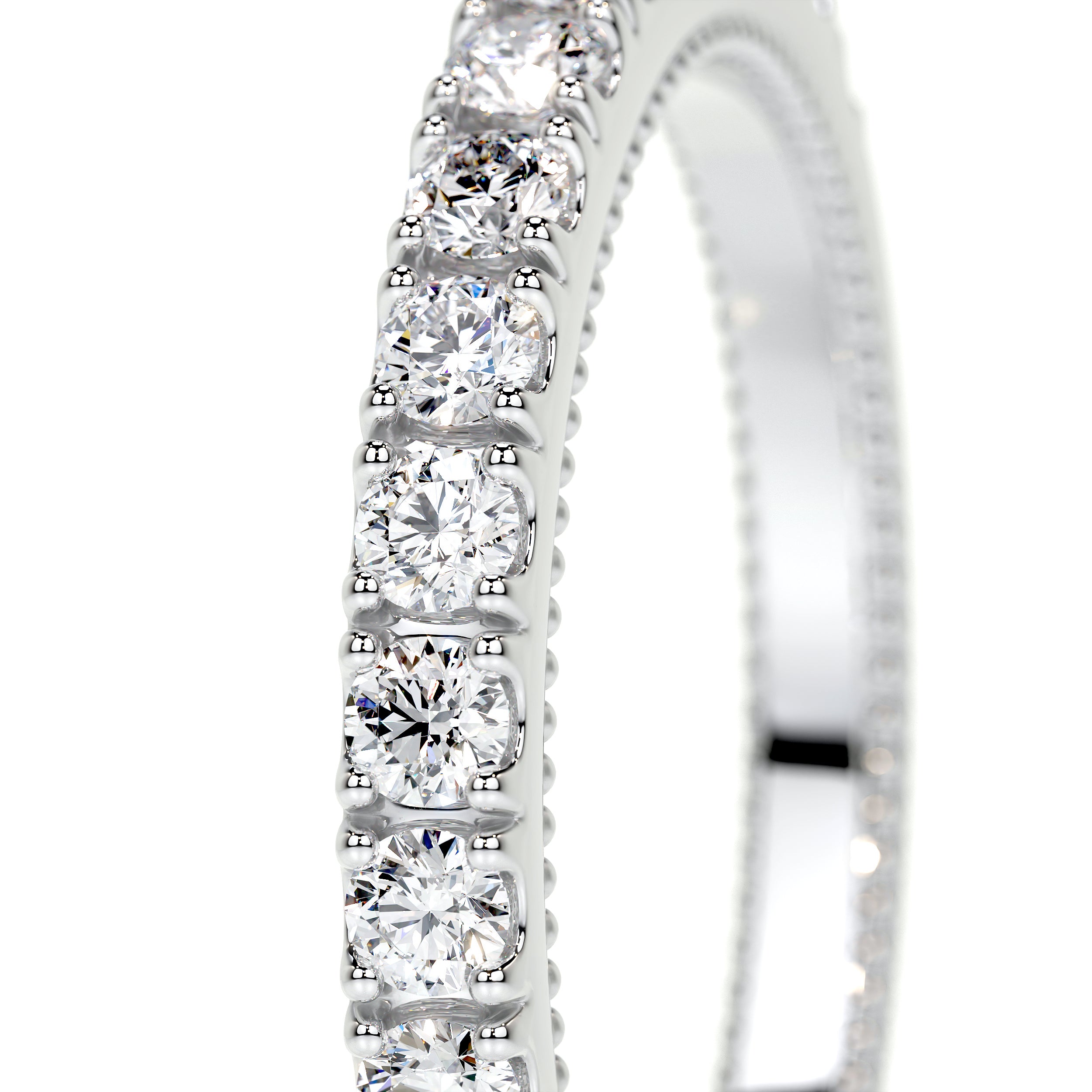 Blair Lab Grown Diamond Milgrain Wedding Ring (0.5 Carat) -14K White Gold