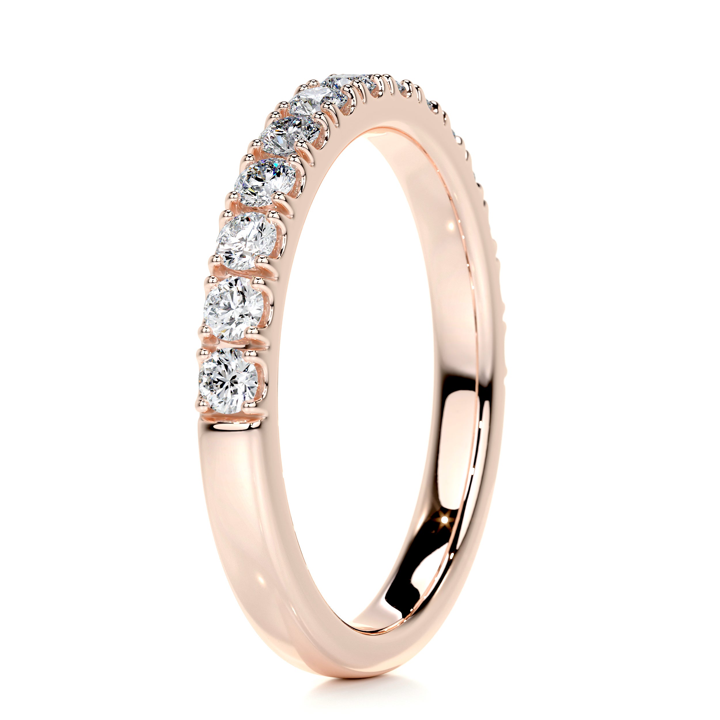 Blair Diamond Wedding Ring  (0.5 Carat) -14K Rose Gold