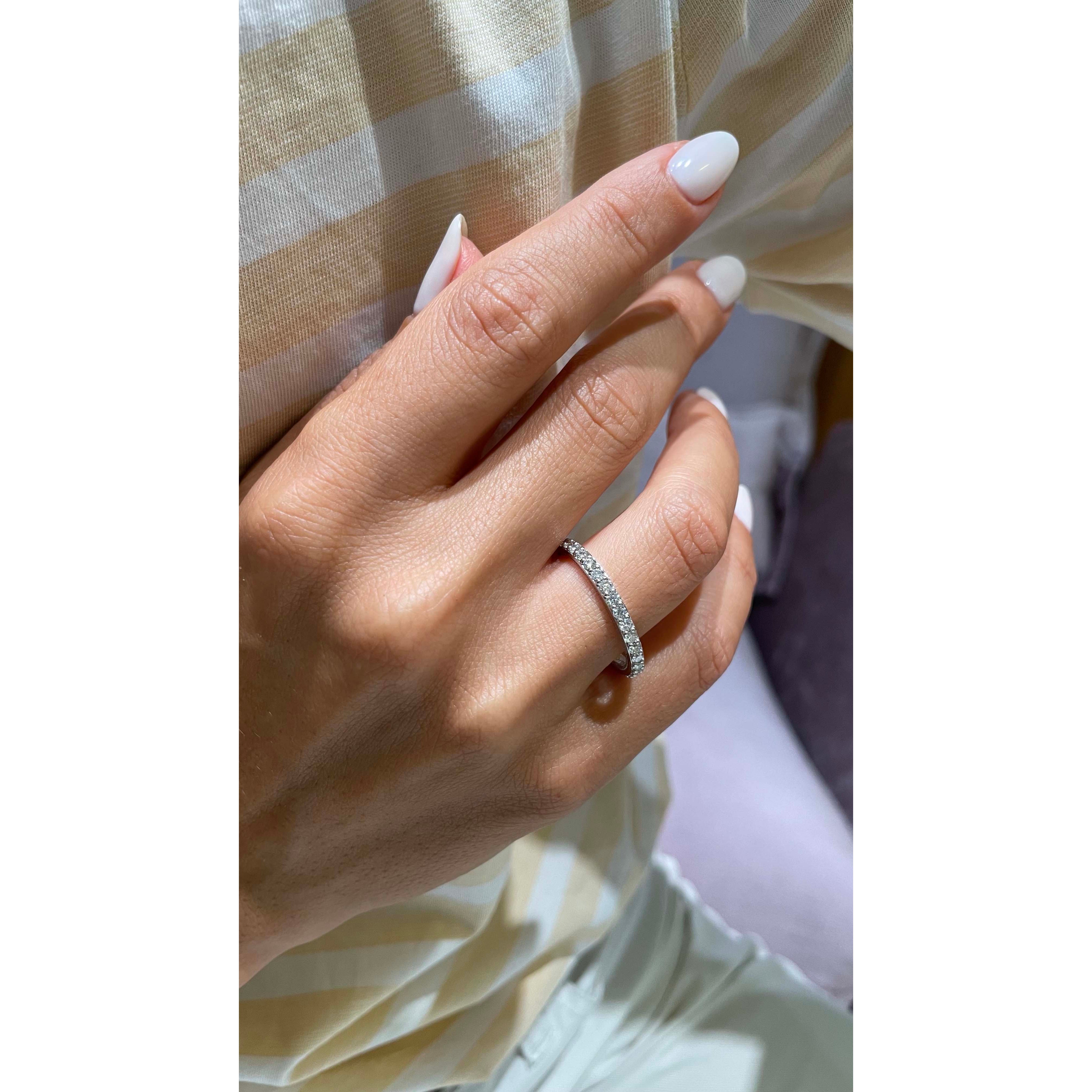 Blair Diamond Wedding Ring   (0.5 Carat) -14K White Gold