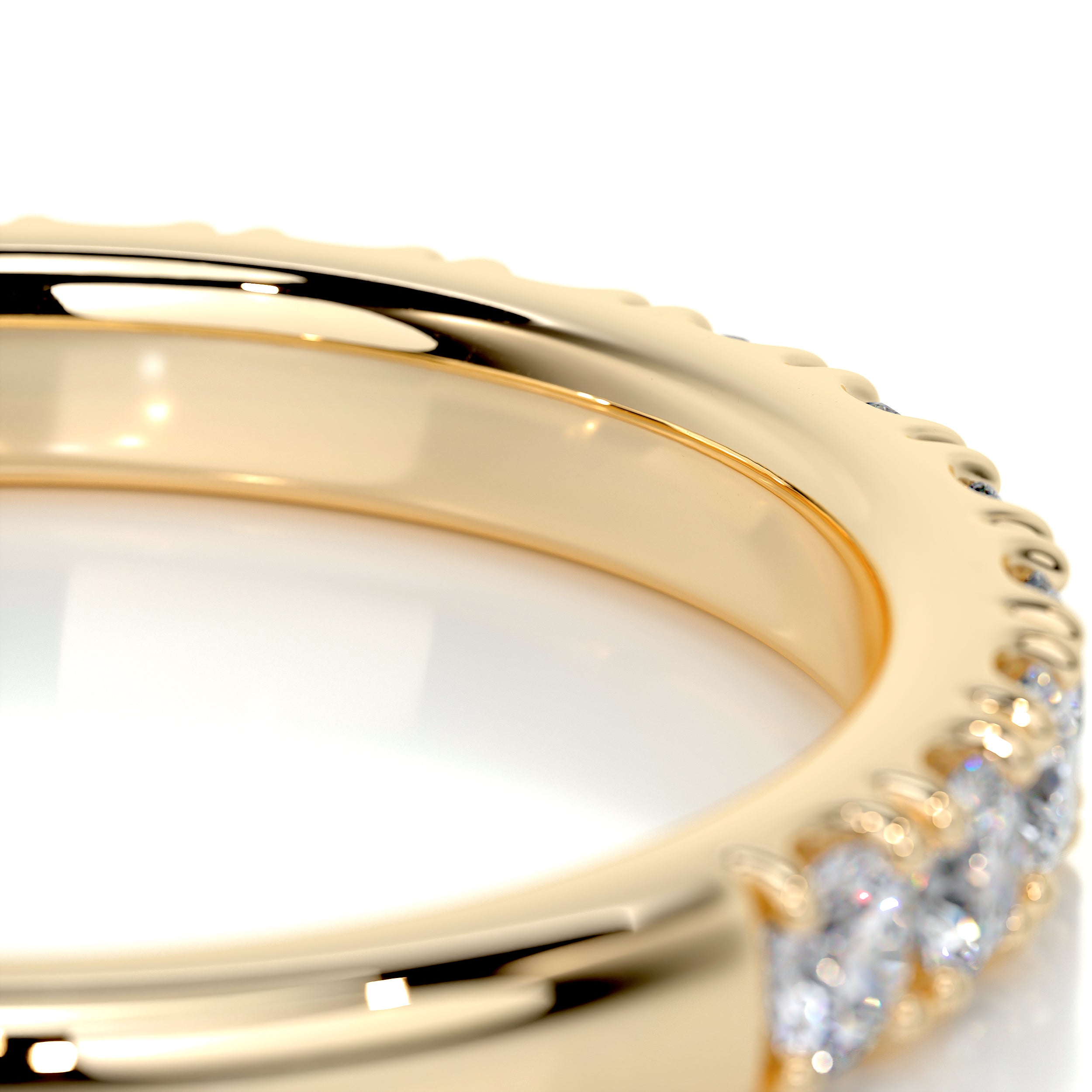 Blair Diamond Wedding Ring (0.5 Carat) -18K Yellow Gold