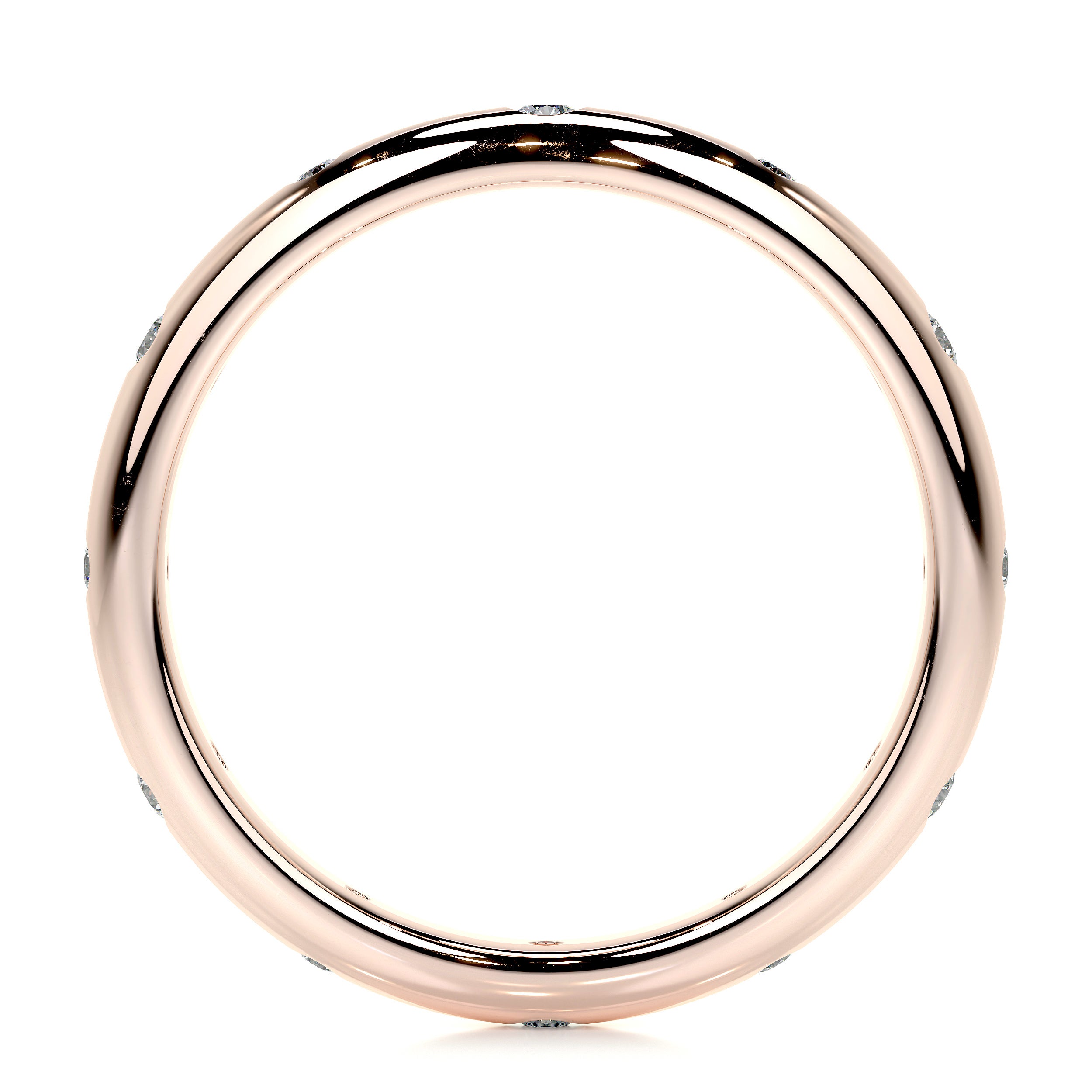 Zara Lab Grown Diamond Wedding Ring (0.18 Carat) -14K Rose Gold