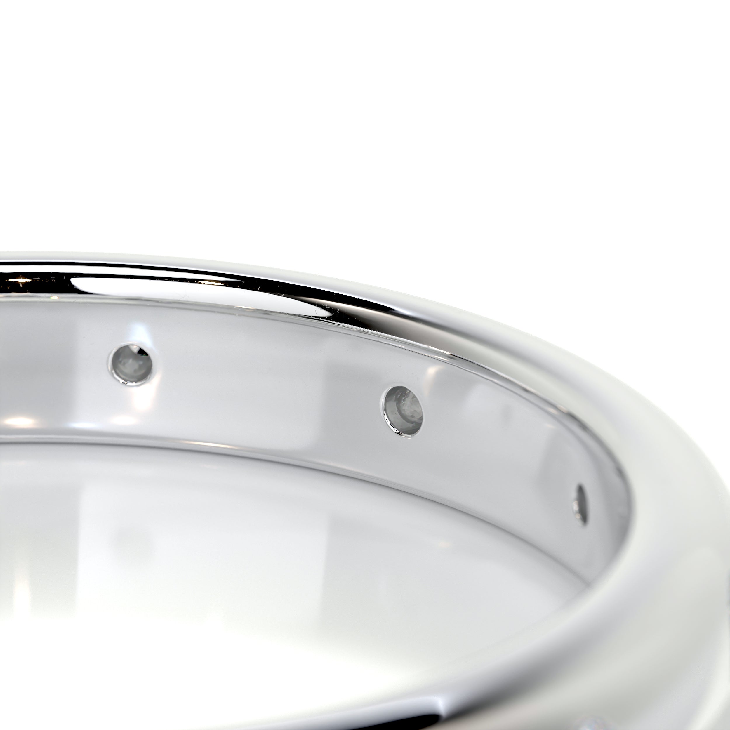 Zara Diamond Wedding Ring (0.18 Carat) -14K White Gold