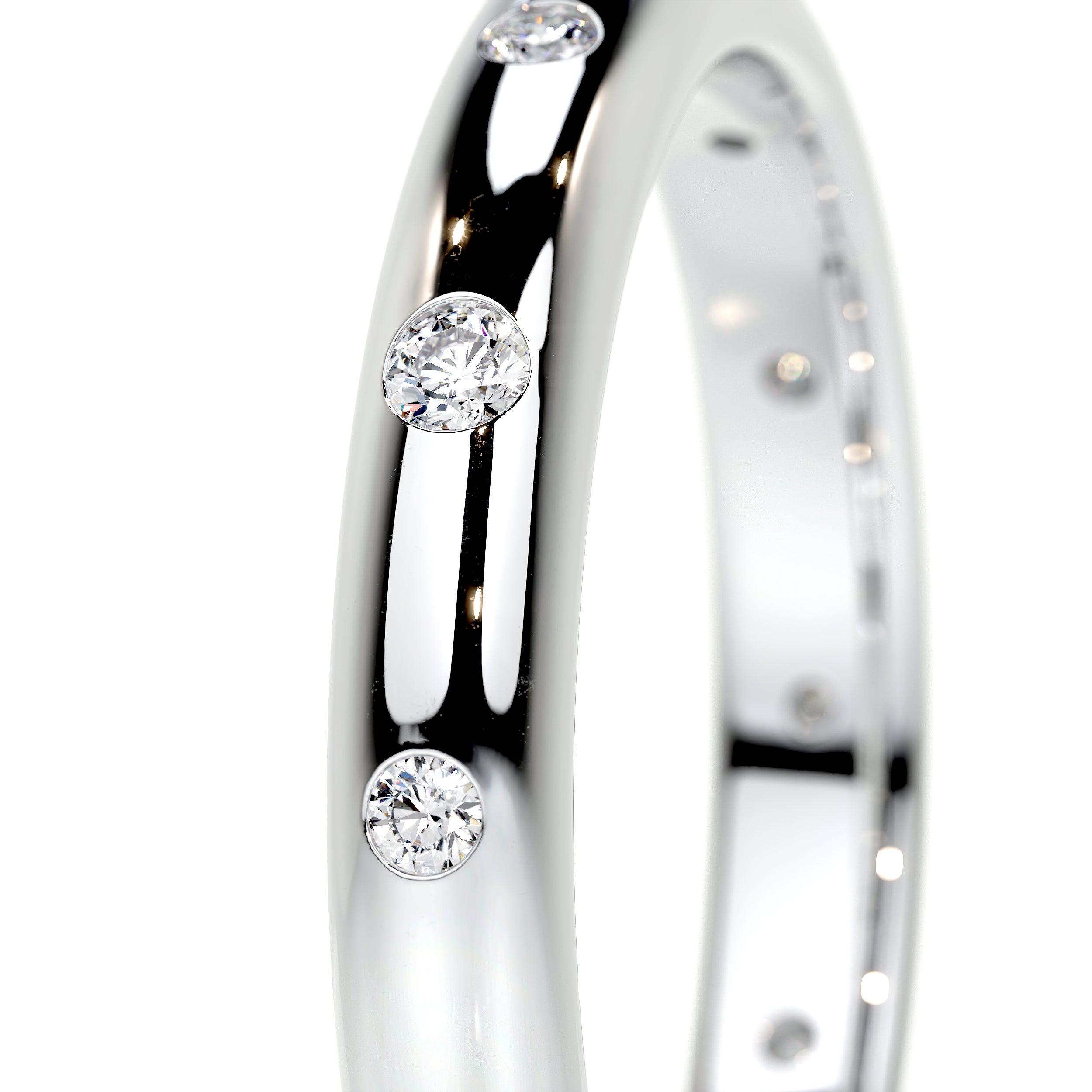 Zara Lab Grown Diamond Wedding Ring (0.18 Carat) -14K White Gold