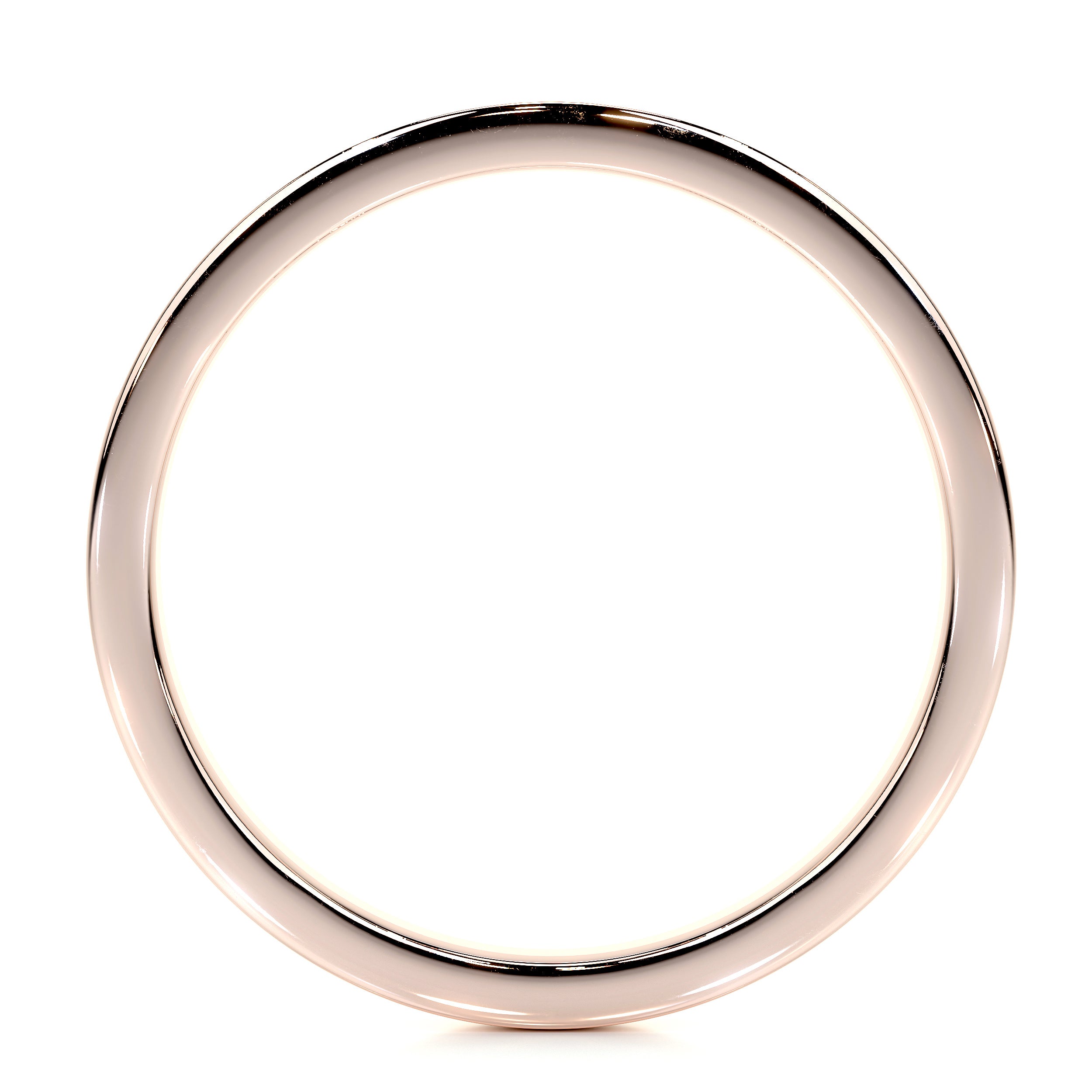 June Lab Grown Diamond Wedding Ring (0.2 Carat) - 14K Rose Gold