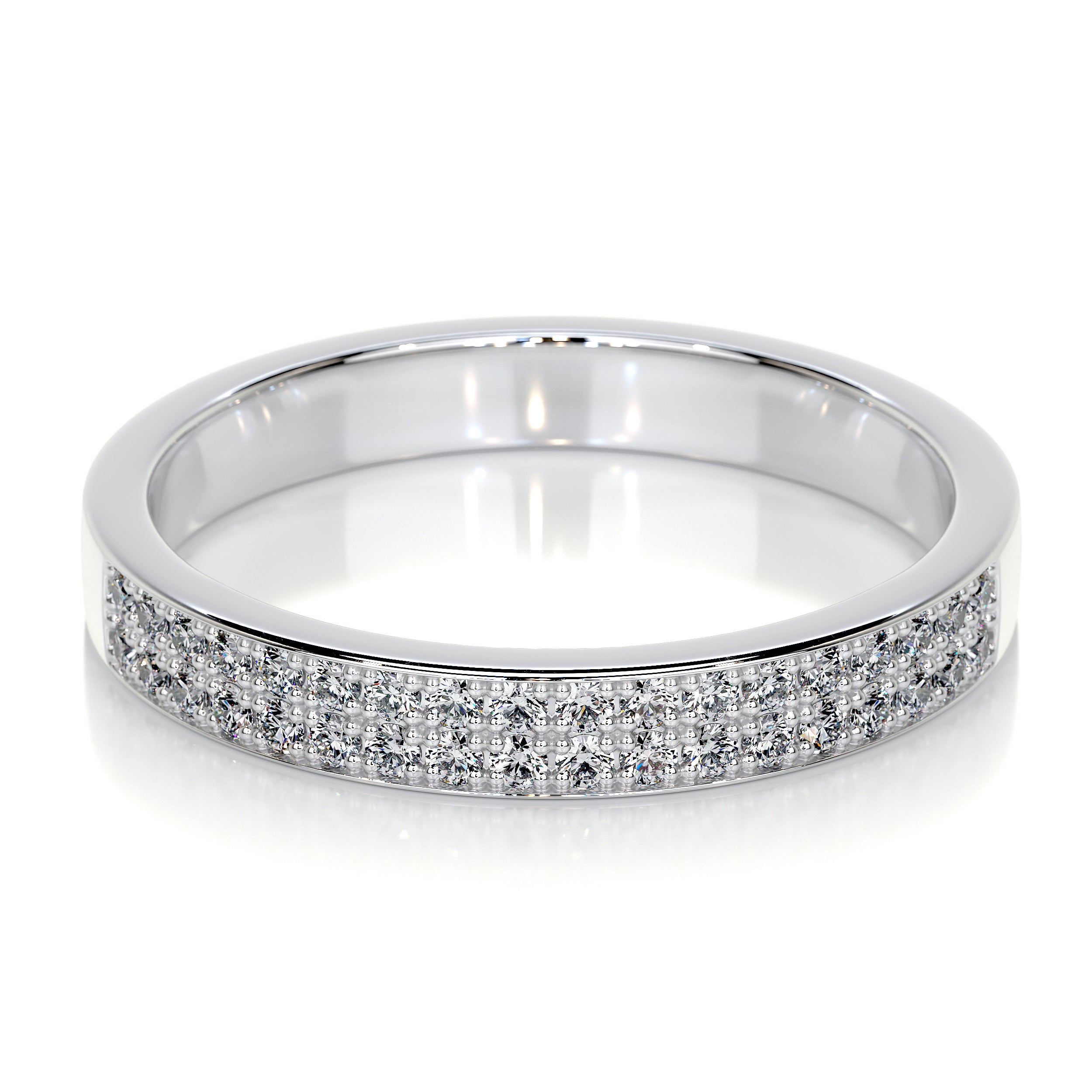 June Lab Grown Diamond Wedding Ring   (0.2 Carat) - Platinum