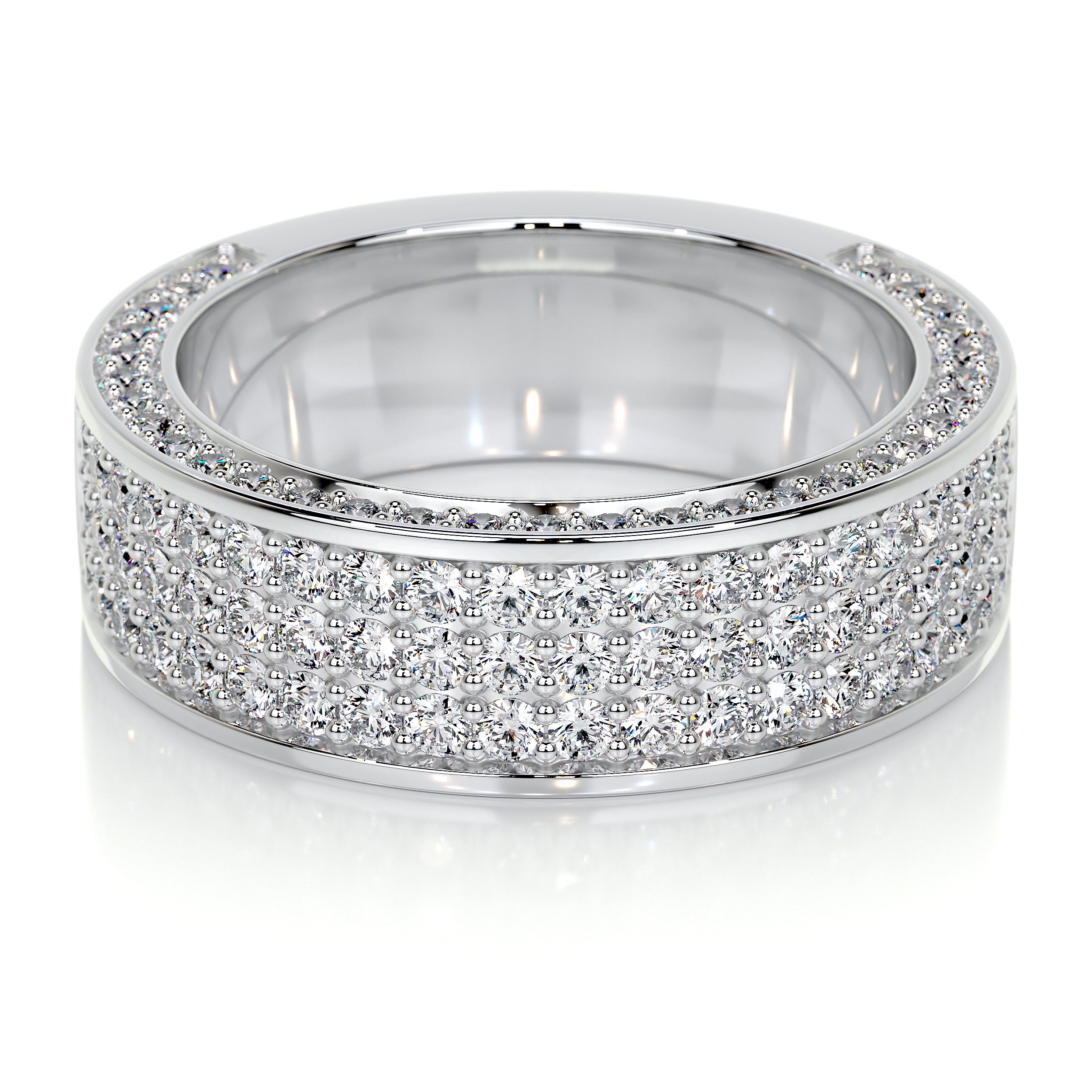 Vera Lab Grown Diamond Wedding Ring   (1.3 Carat) -Platinum