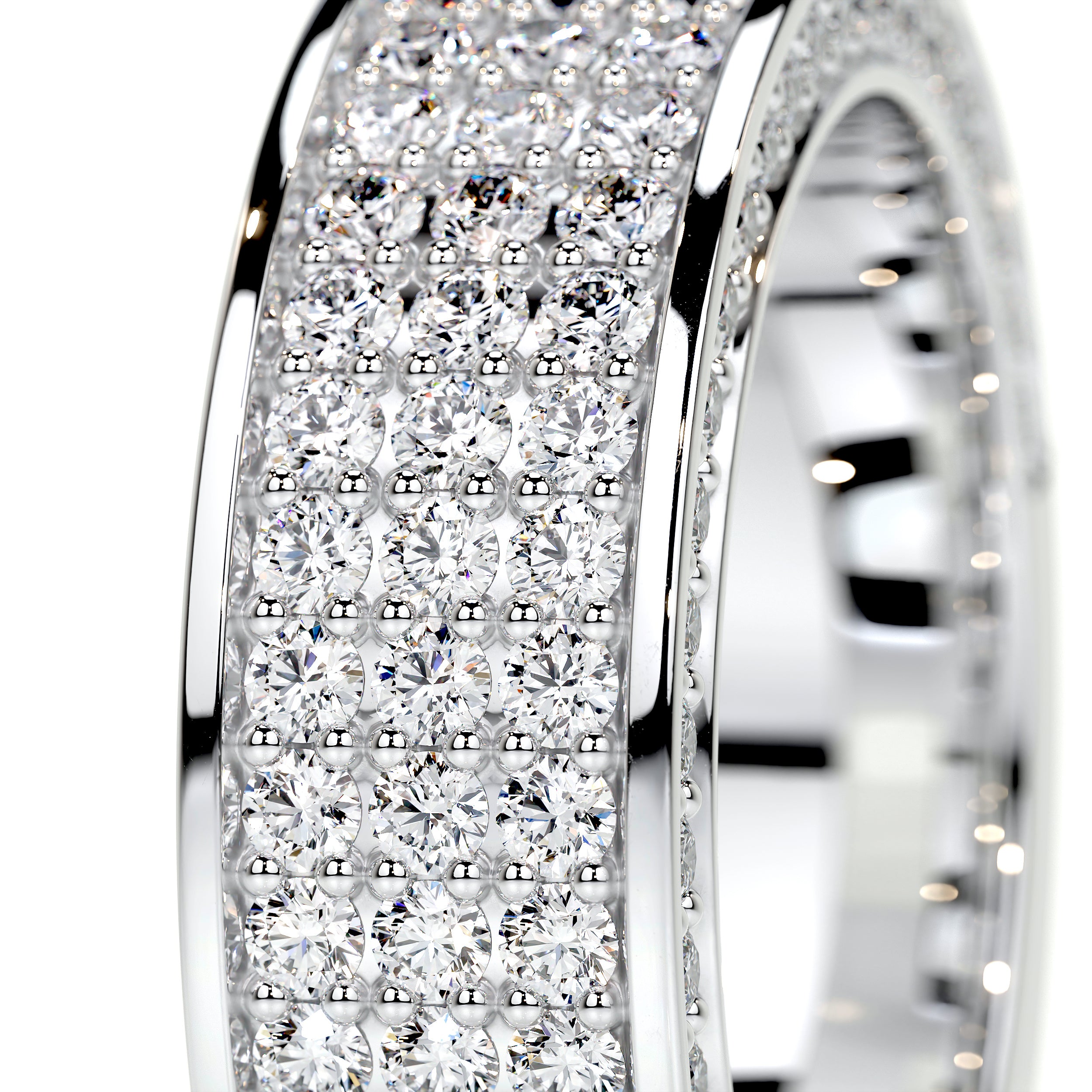 Vera Lab Grown Diamond Wedding Ring   (1.3 Carat) -Platinum