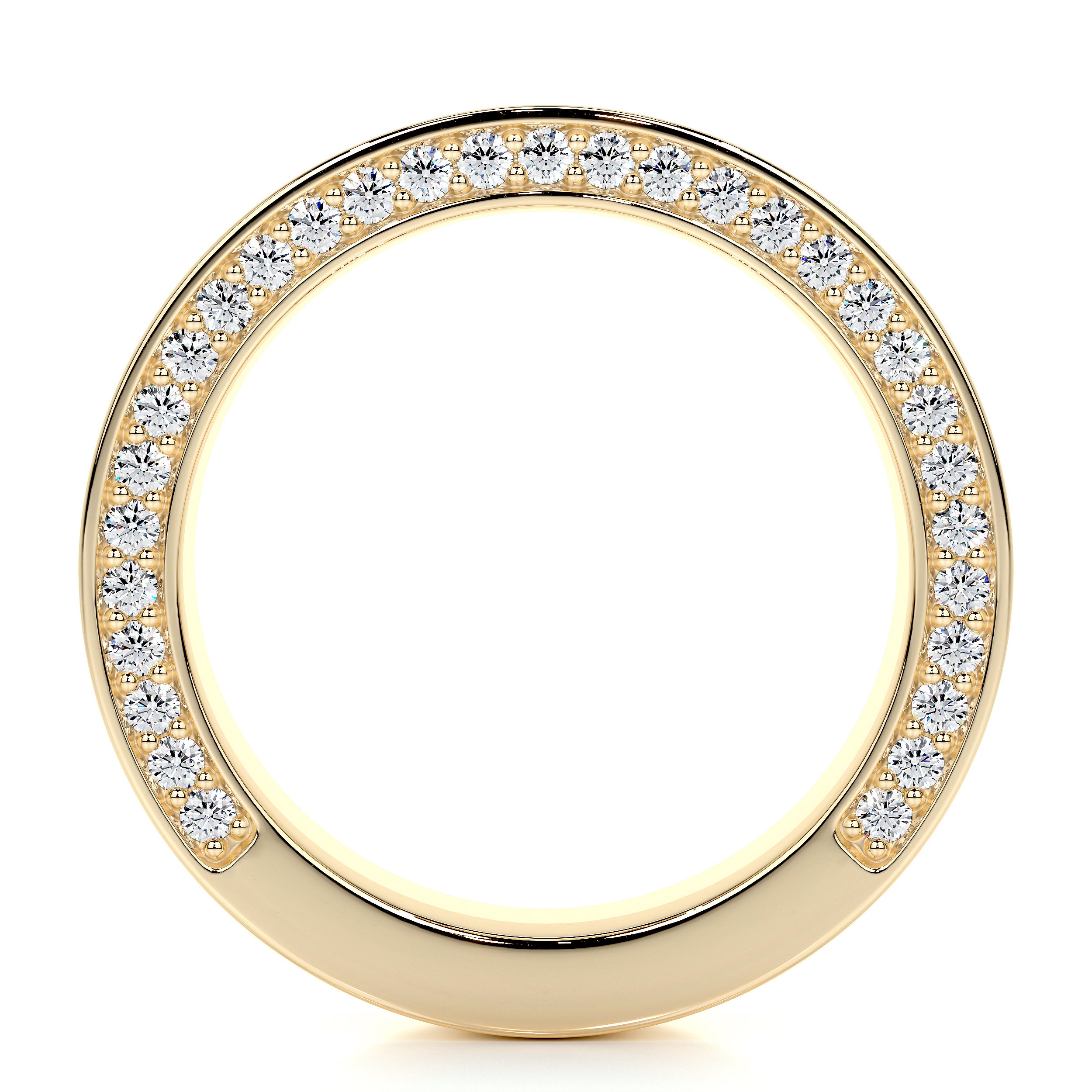 Vera Lab Grown Diamond Wedding Ring   (1.3 Carat) -18K Yellow Gold