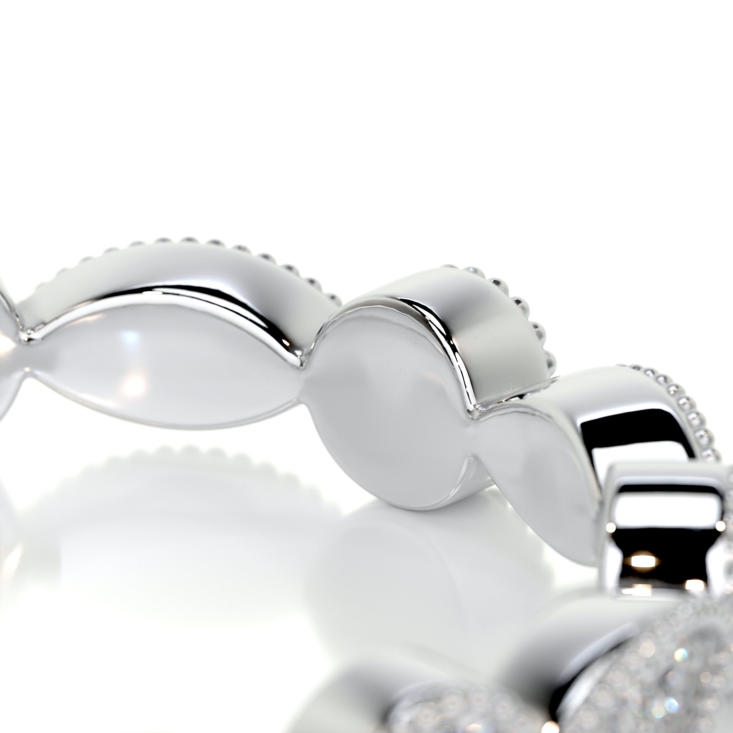 Amelia Eternity Wedding Ring (0.5 Carat) -18K White Gold