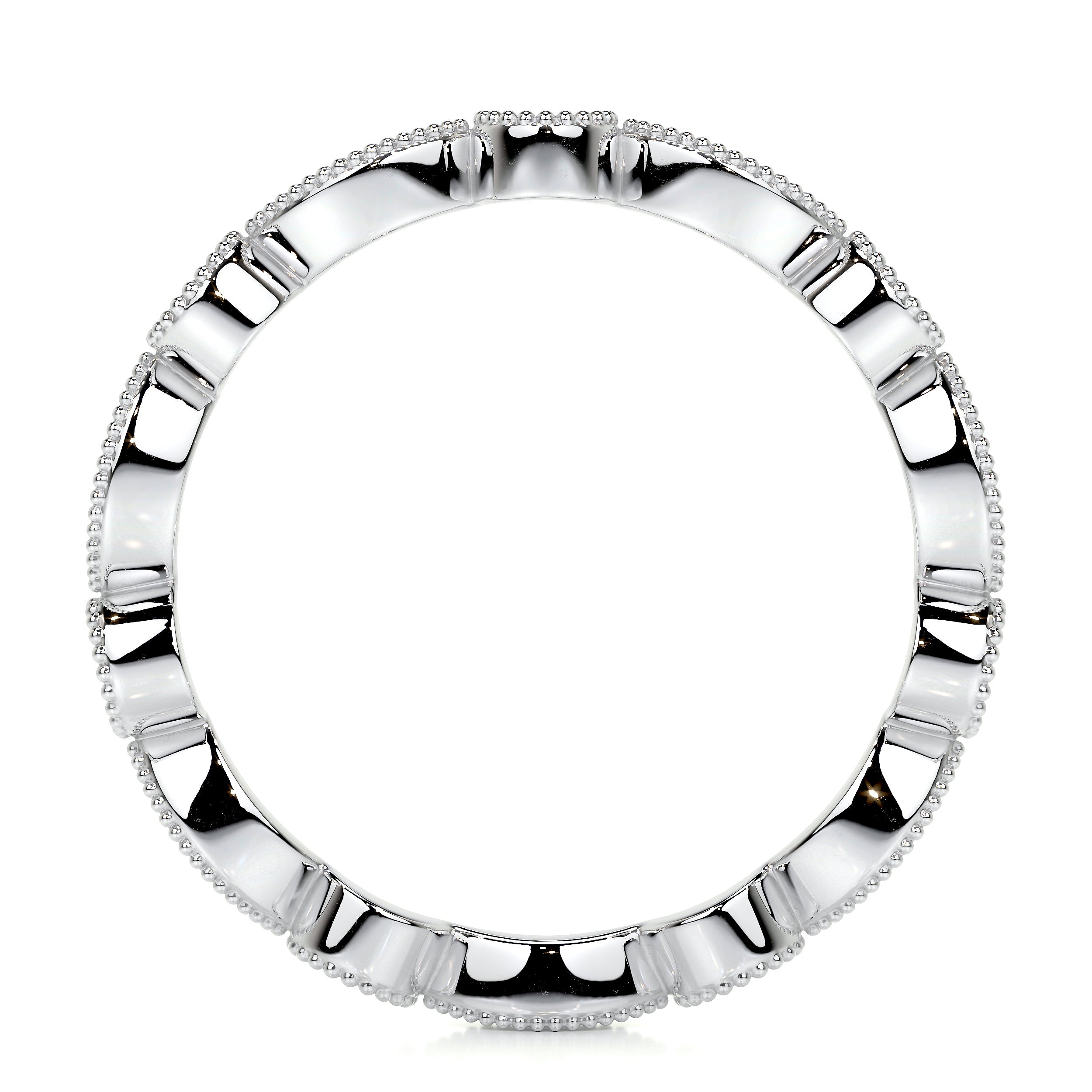 Amelia Lab Grown Eternity Wedding Ring (0.5 Carat) -14K White Gold