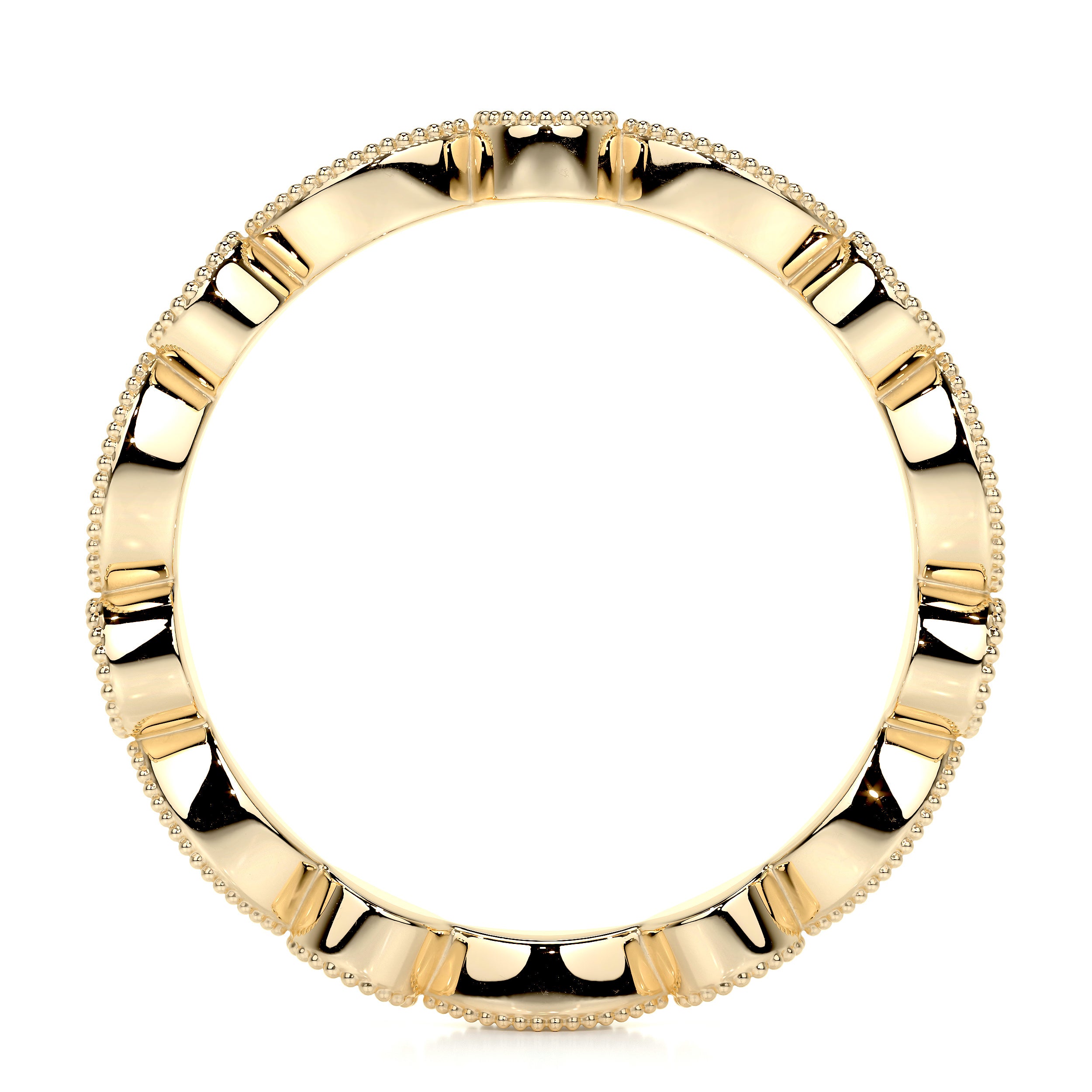 Amelia Lab Grown Eternity Wedding Ring (0.5 Carat) -18K Yellow Gold