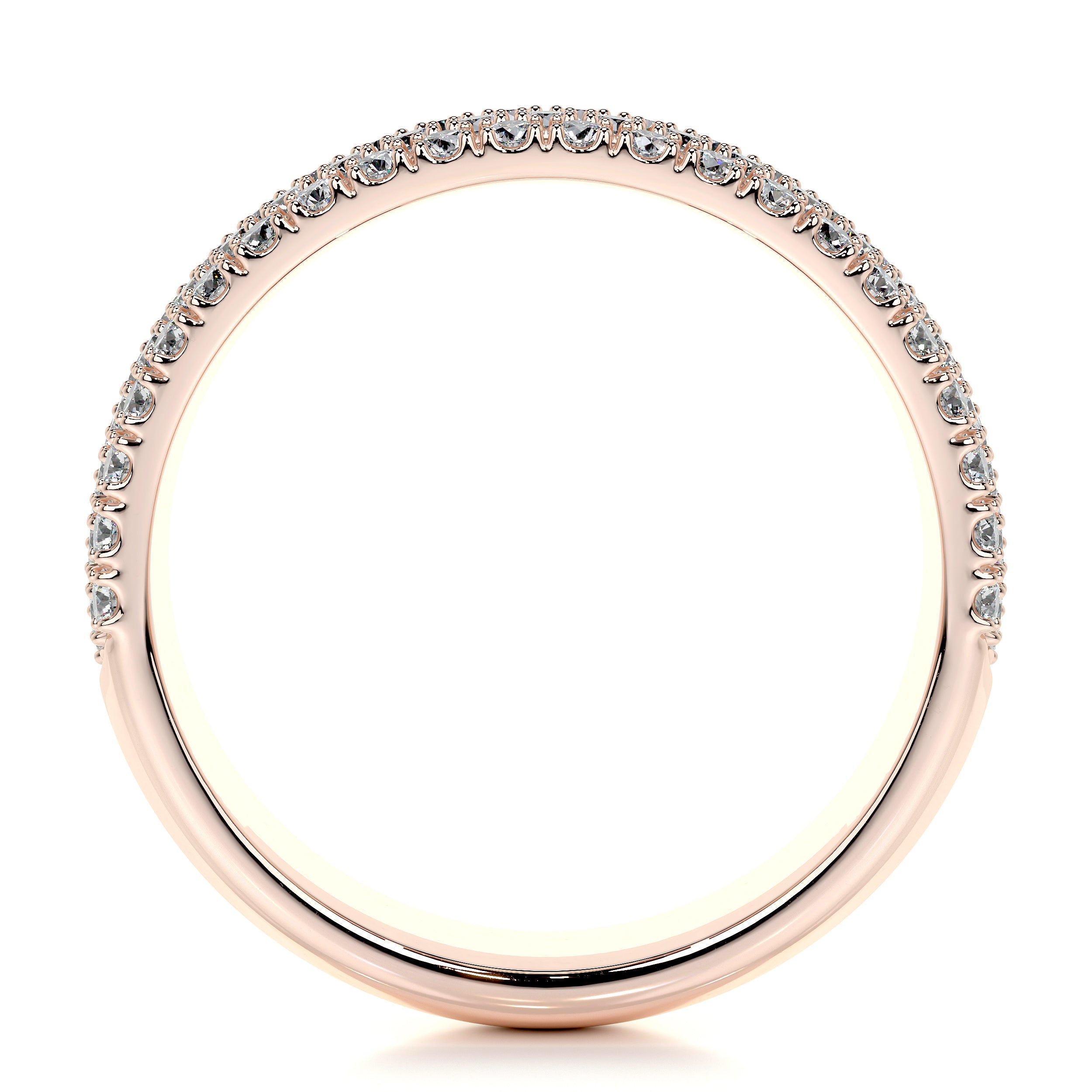 Dakota Lab Grown Diamond Wedding Ring   (1.2 Carat) -14K Rose Gold