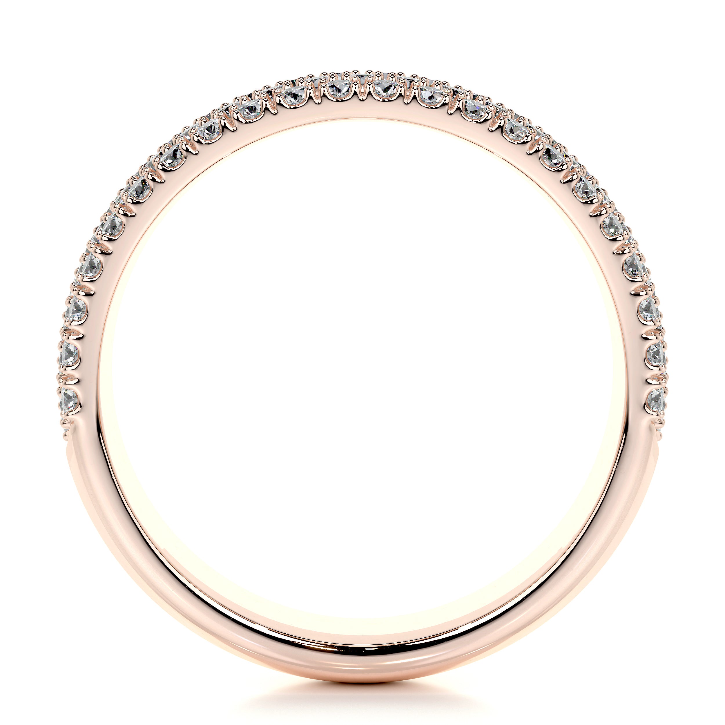 Dakota Lab Grown Diamond Wedding Ring (1.2 Carat) -14K Rose Gold