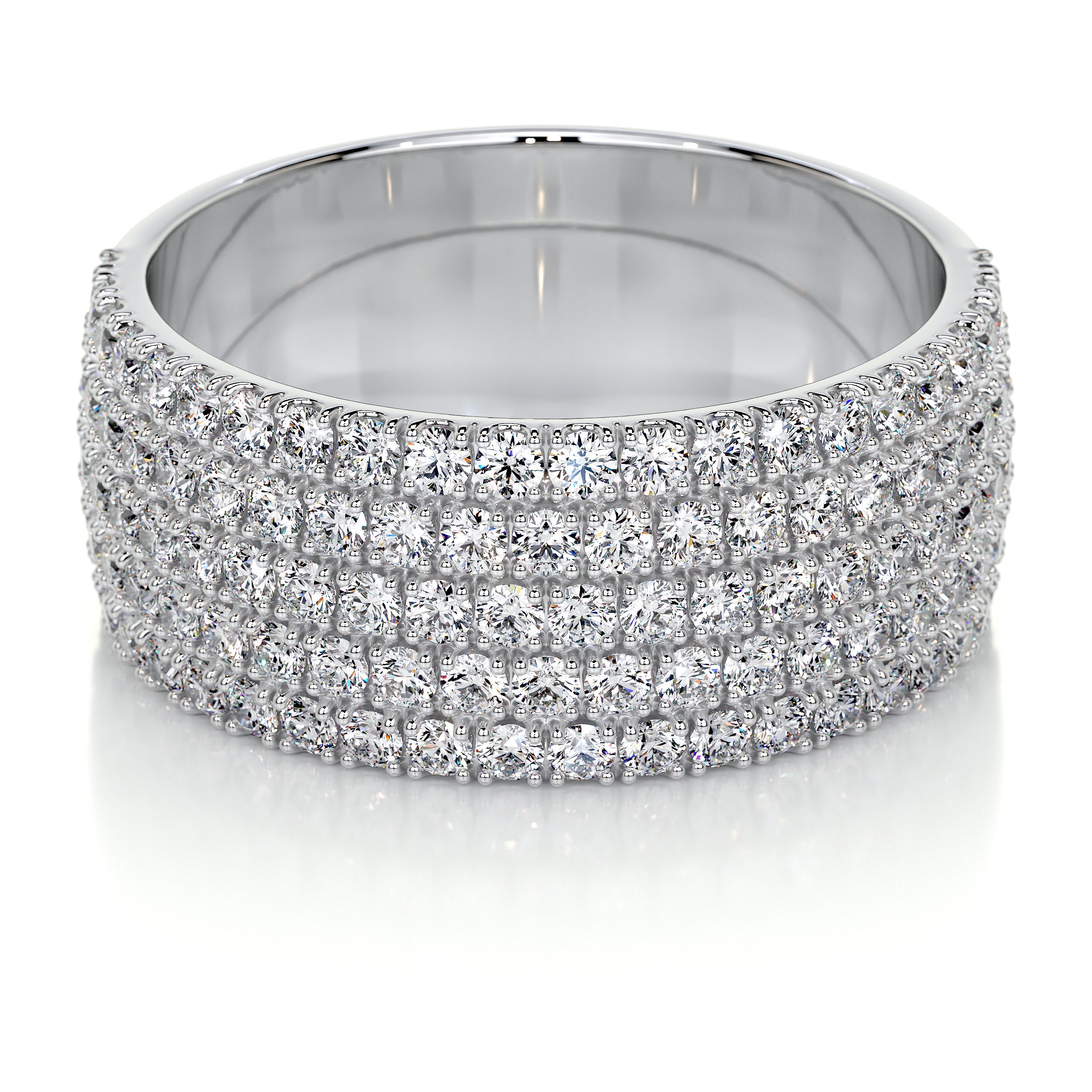 Dakota Lab Grown Diamond Wedding Ring (1.2 Carat) -14K White Gold