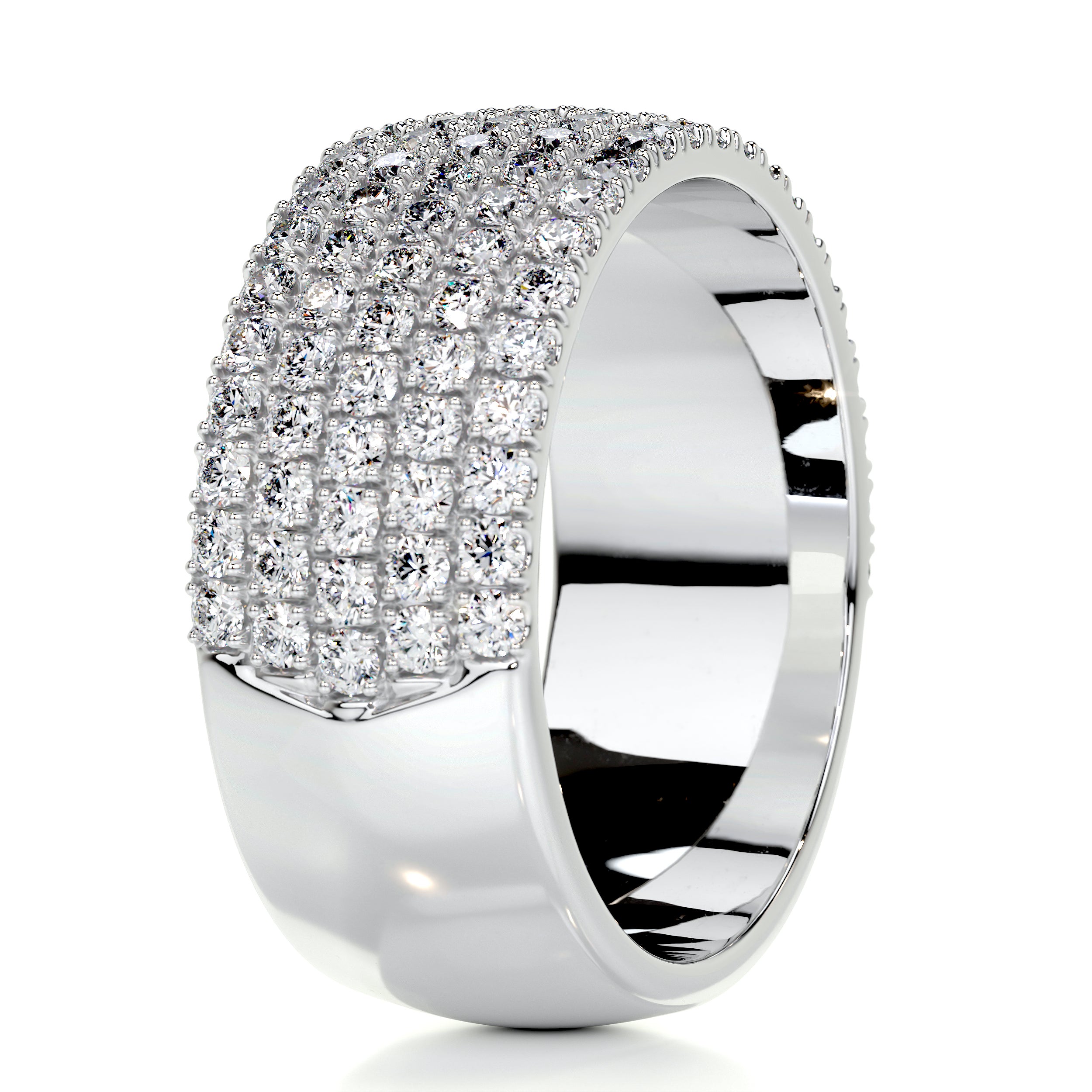 Dakota Diamond Wedding Ring (1.2 Carat) -14K White Gold