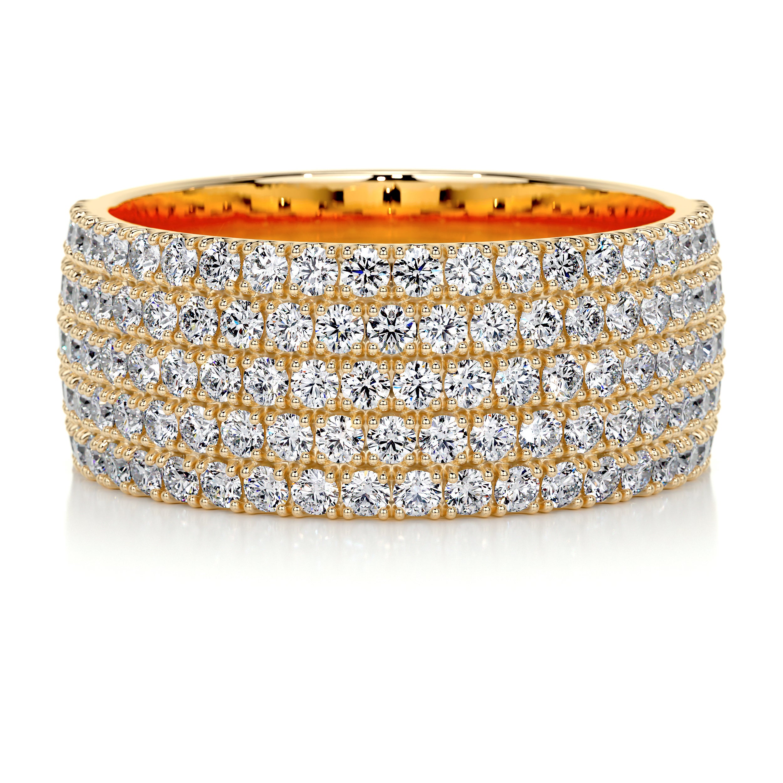 Dakota Diamond Wedding Ring (1.2 Carat) -18K Yellow Gold