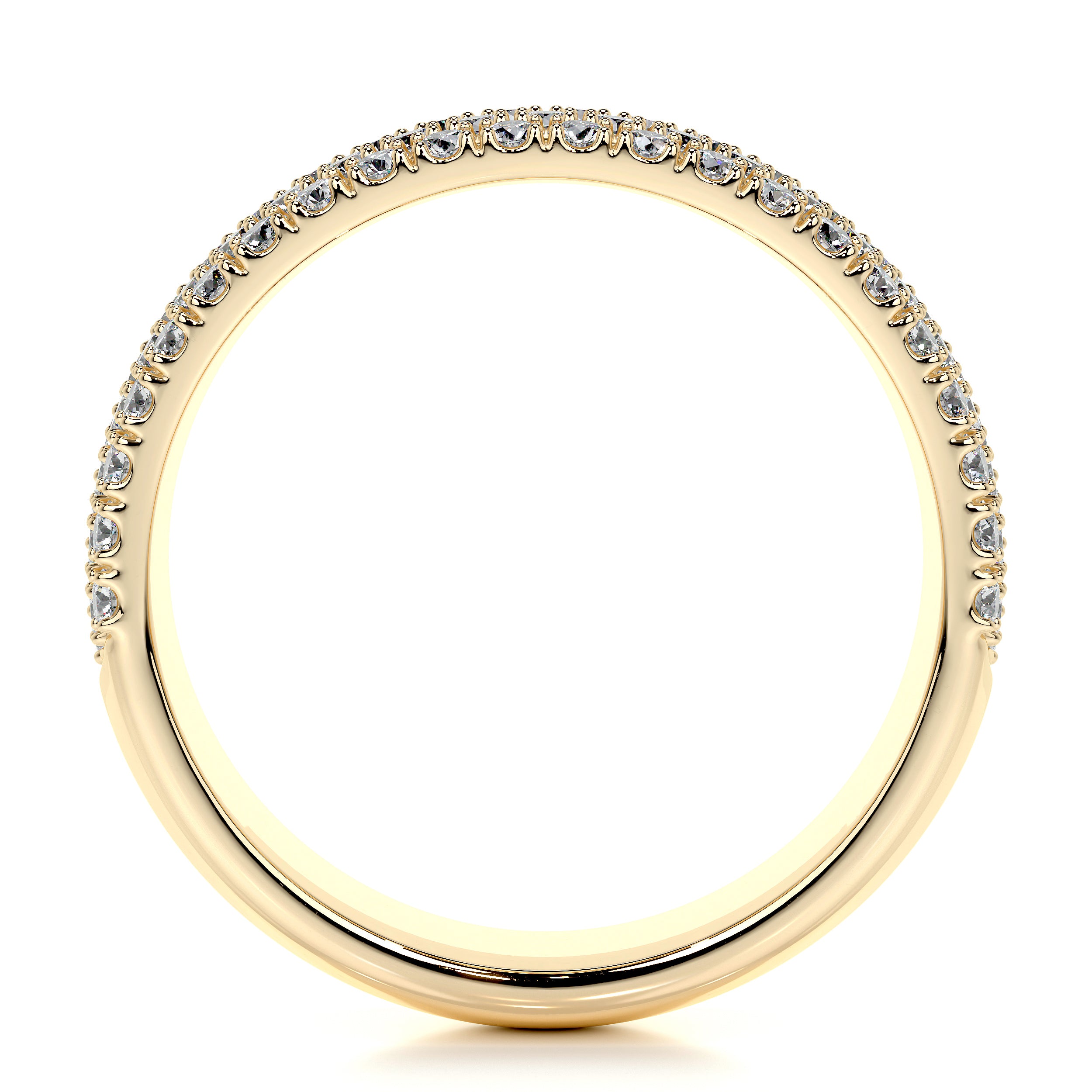 Dakota Lab Grown Diamond Wedding Ring (1.2 Carat) -18K Yellow Gold