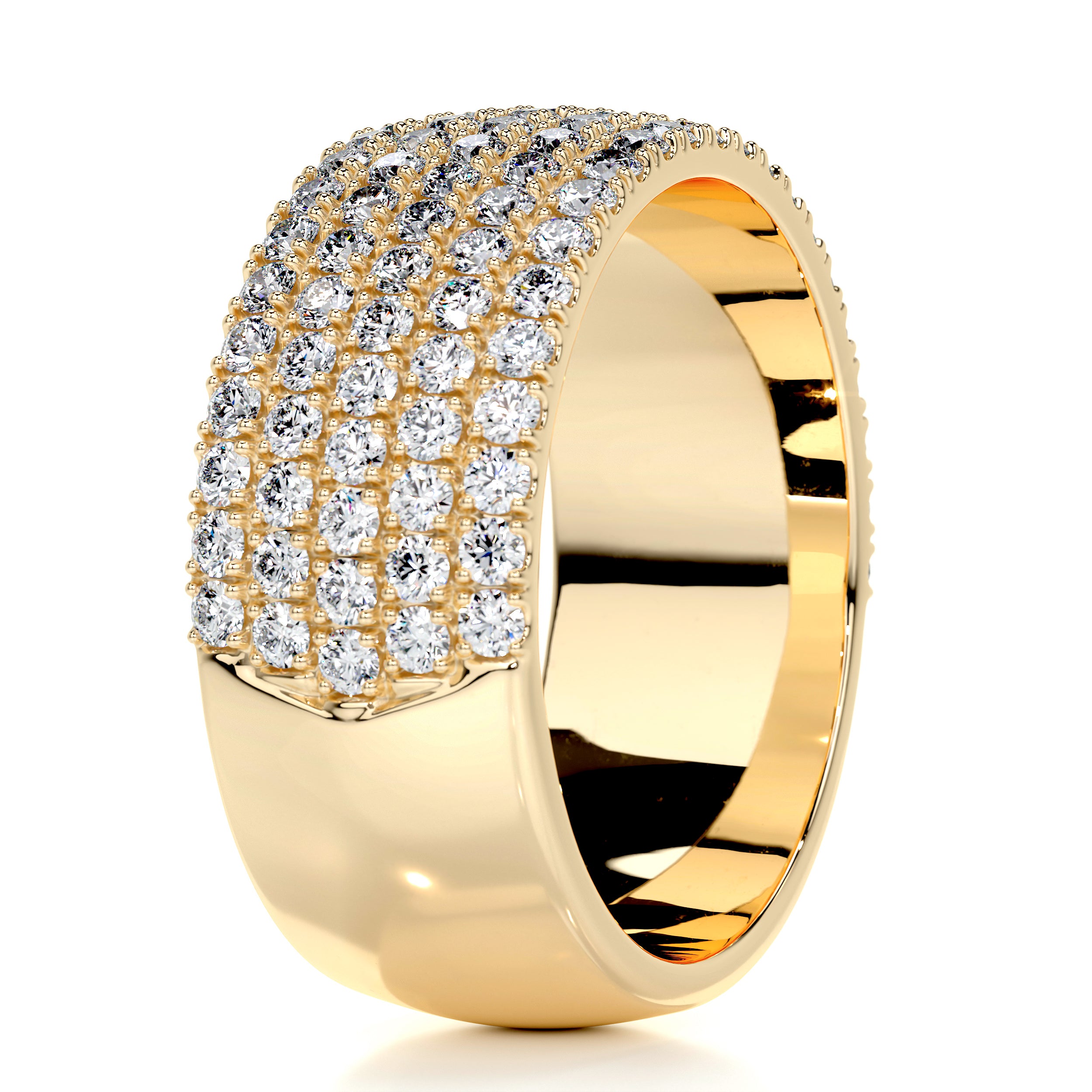 Dakota Diamond Wedding Ring (1.2 Carat) -18K Yellow Gold