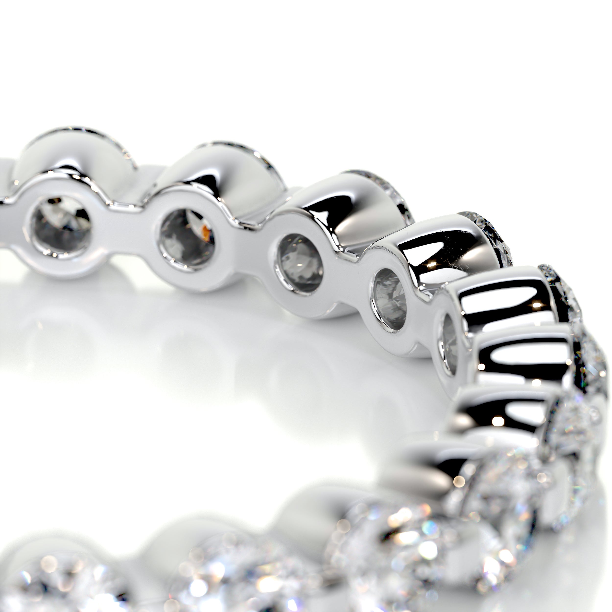 Josie Eternity Wedding Ring (1 Carat) -14K White Gold
