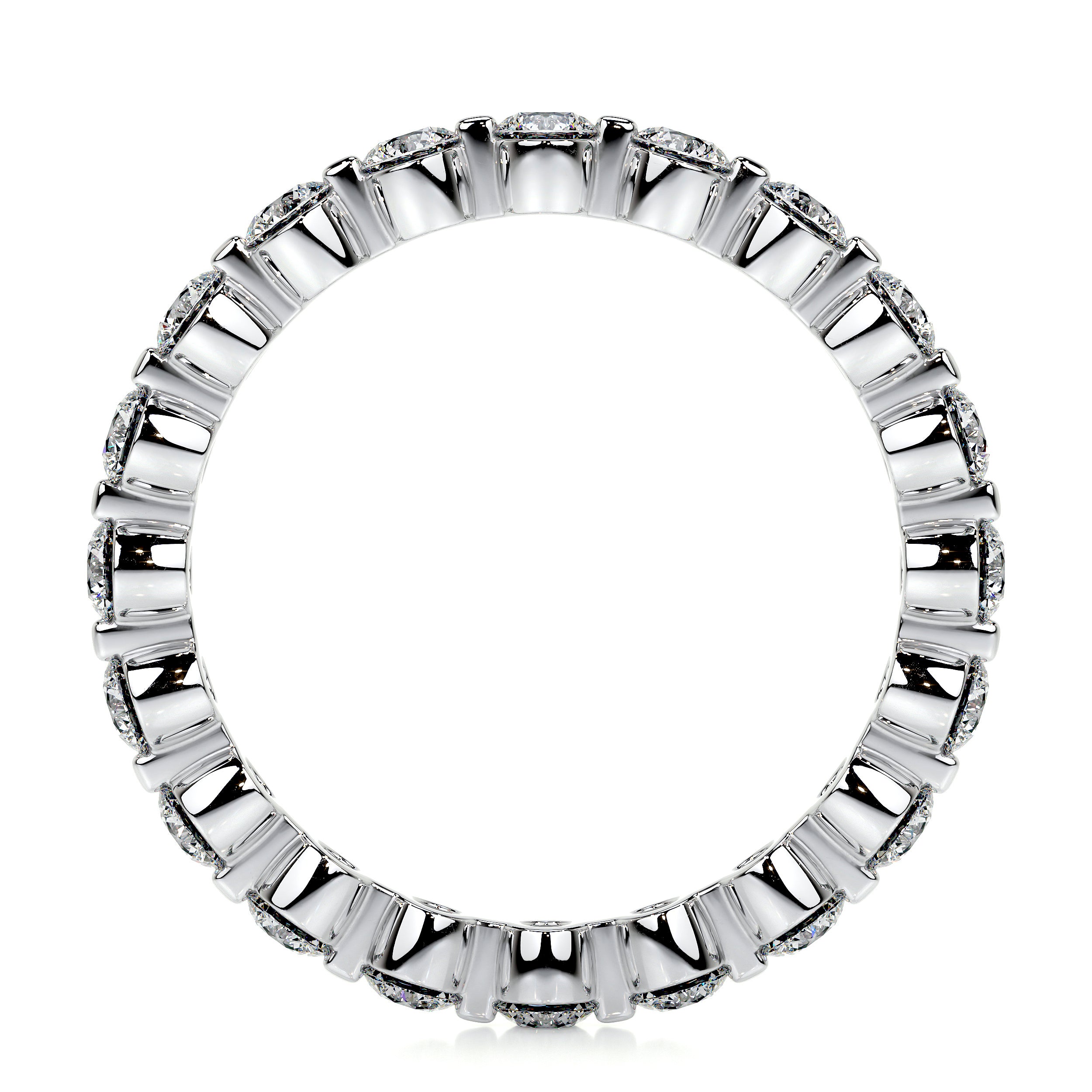 Josie Lab Grown Eternity Wedding Ring (1.75 Carat) -14K White Gold