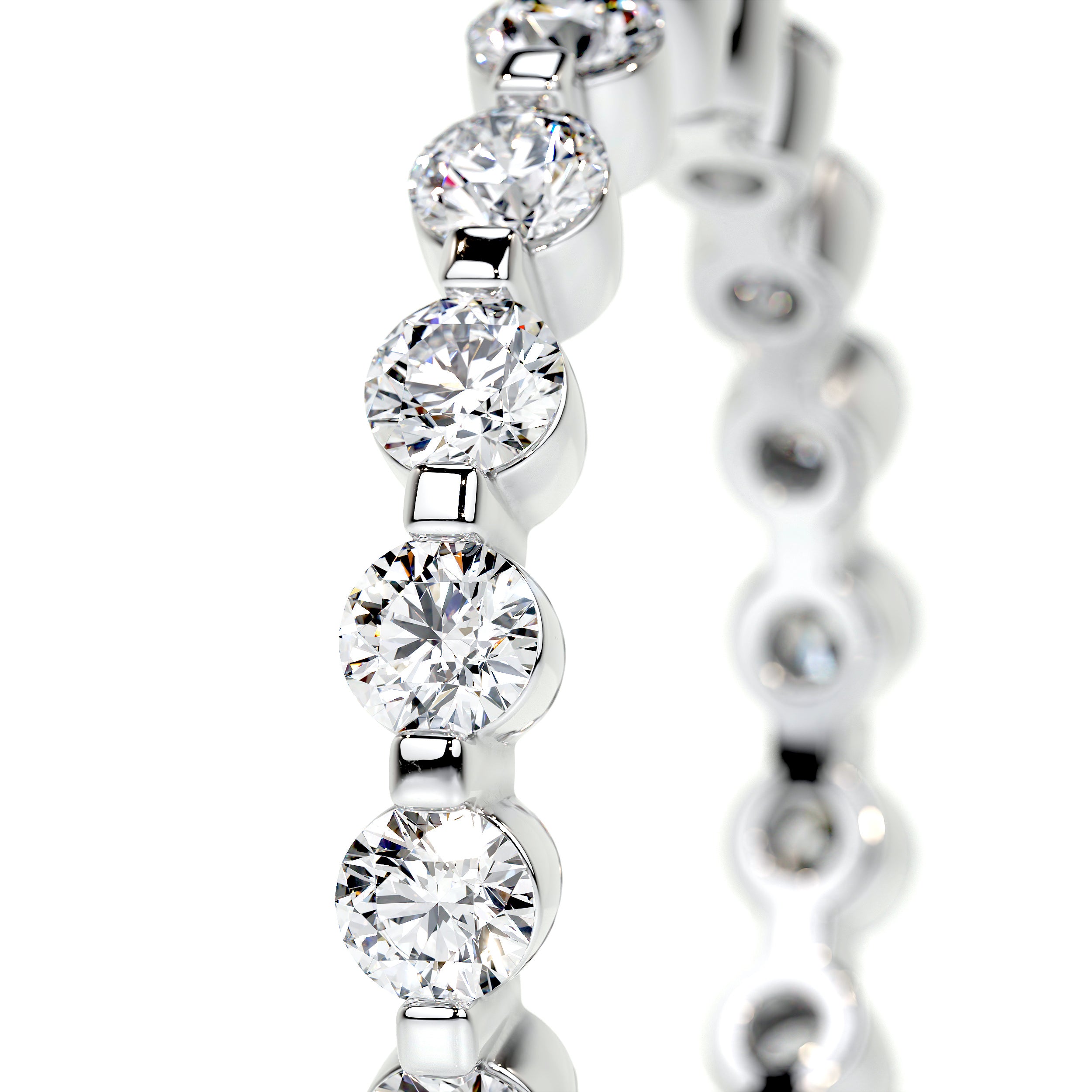 Josie Lab Grown Eternity Wedding Ring (1.75 Carat) -14K White Gold