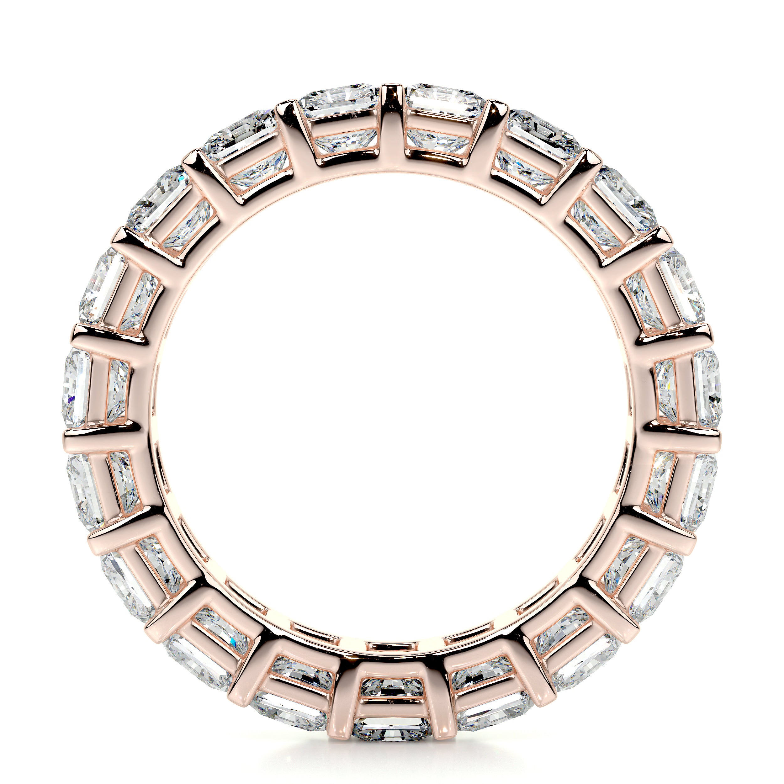 Andi Lab Grown Eternity Wedding Ring - 14K Rose Gold