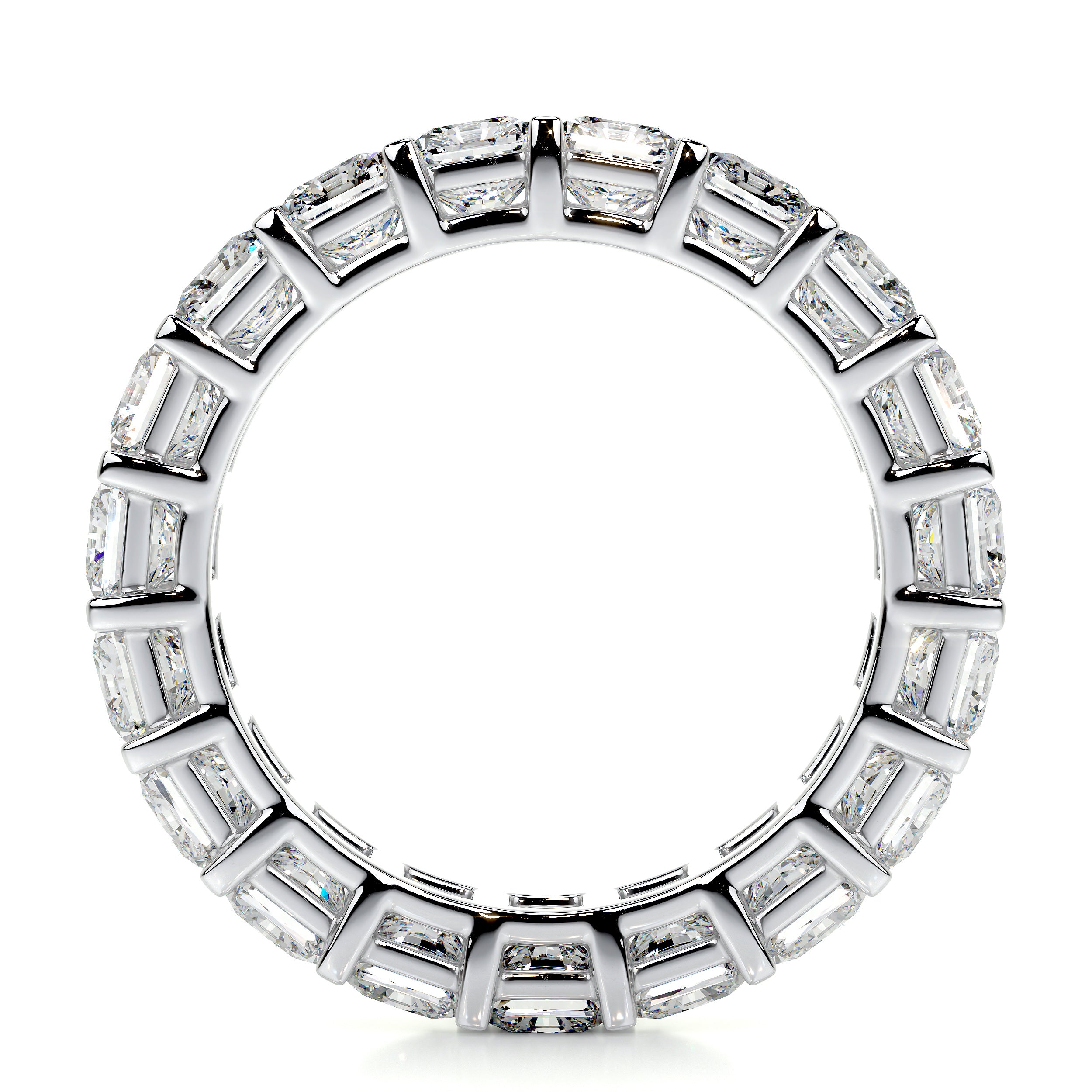 Andi Lab Grown Eternity Wedding Ring - 14K White Gold