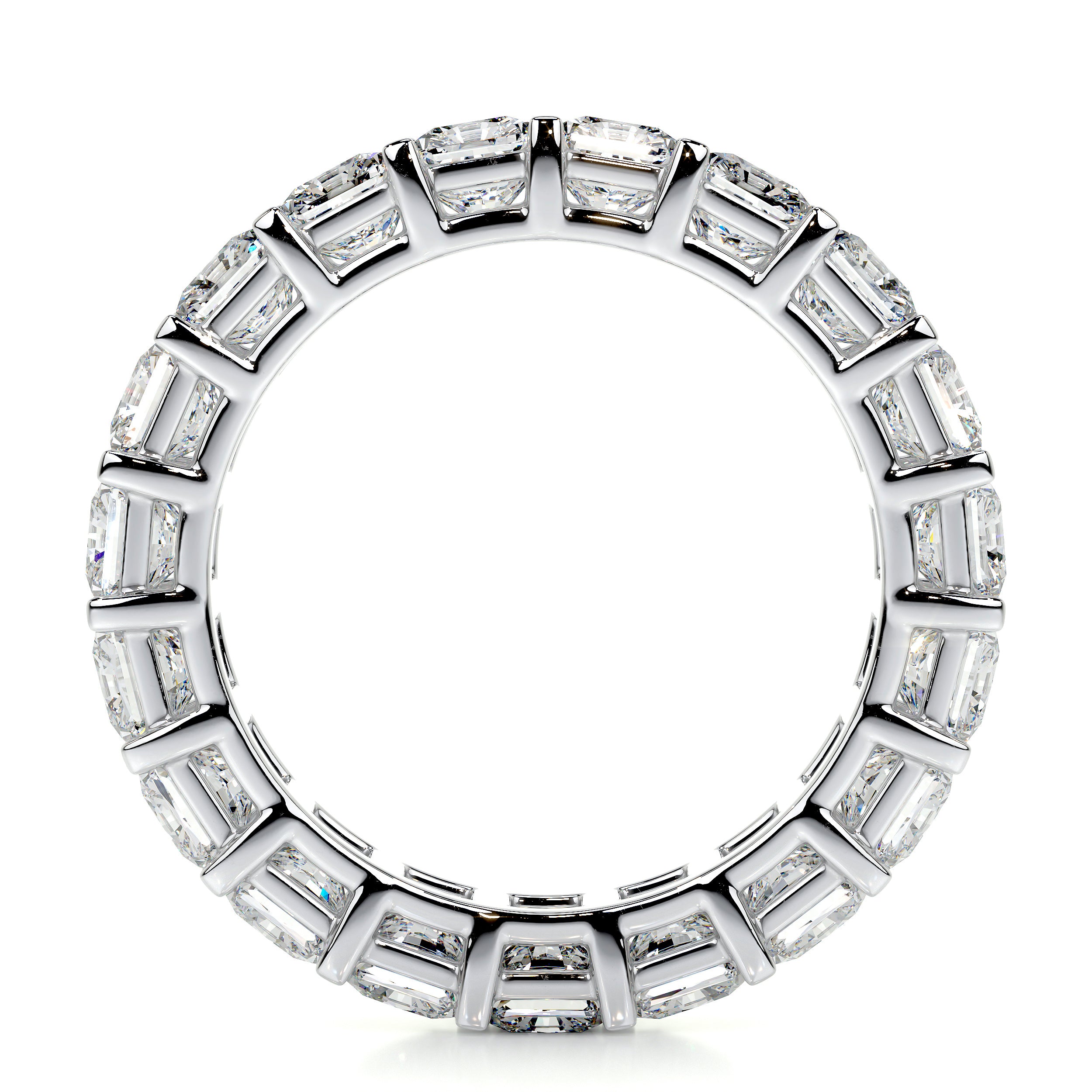 Andi Lab Grown Eternity Wedding Ring - Platinum