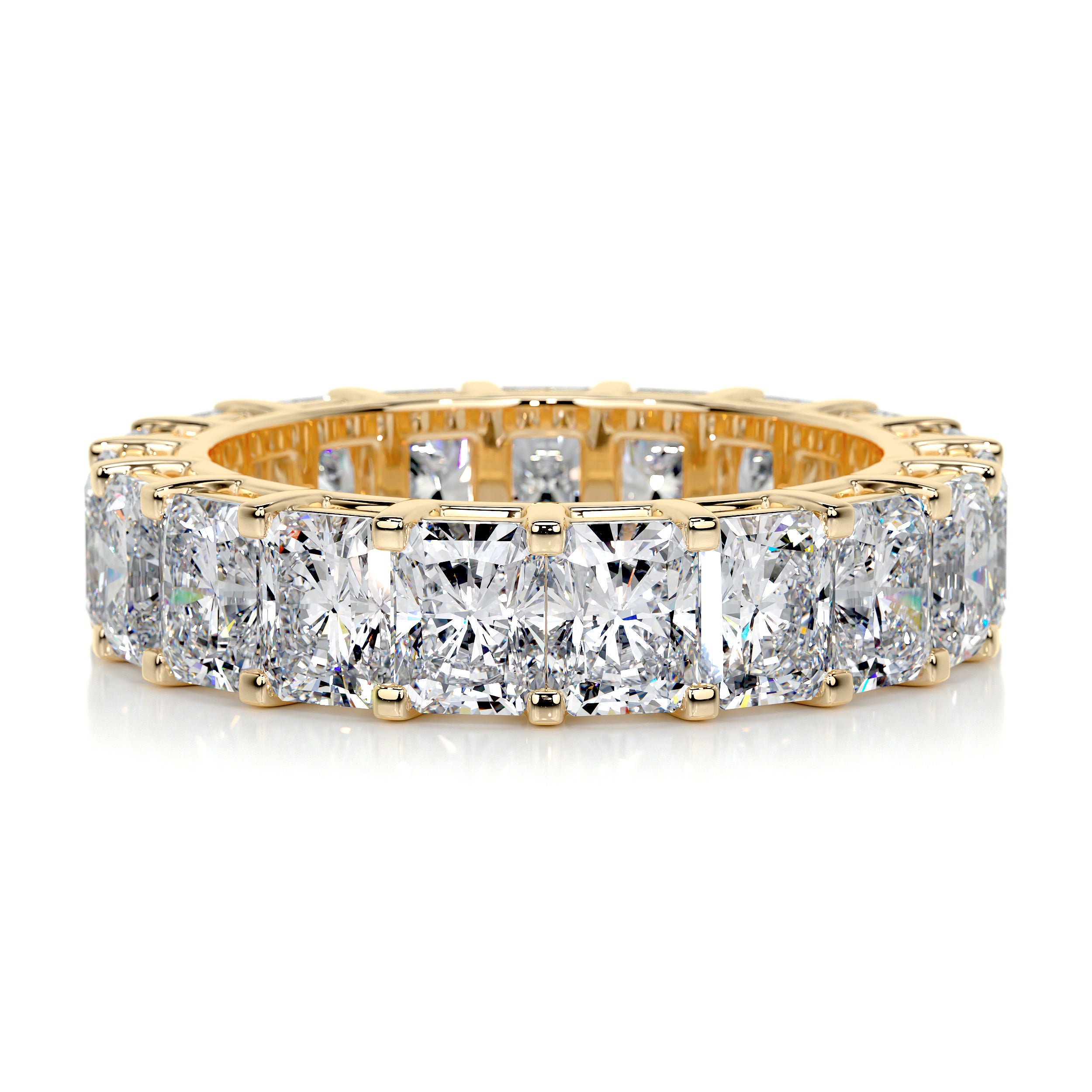 Andi Eternity Wedding Ring (6 Carat) - 18K Yellow Gold