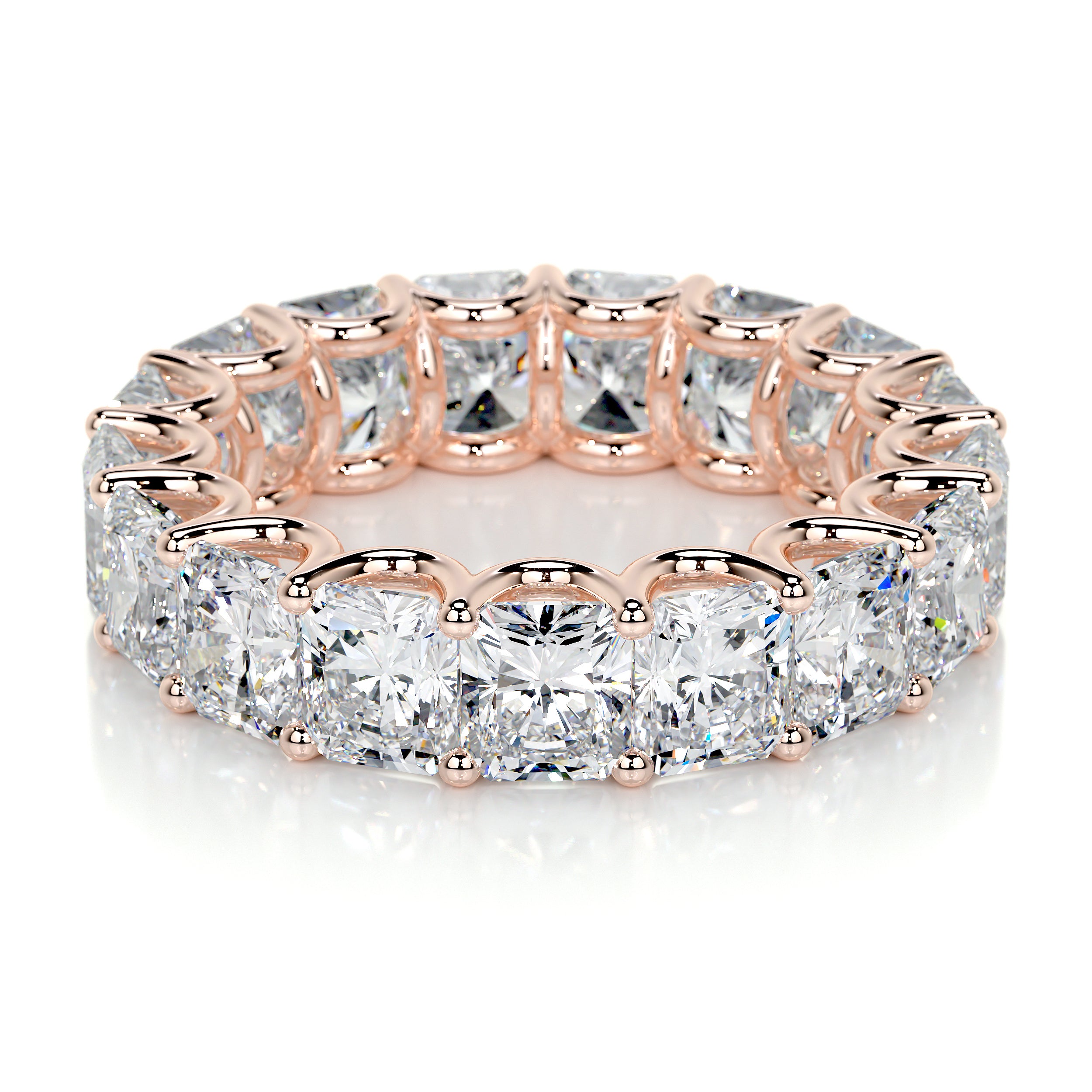 Andi Lab Grown Eternity Wedding Ring - 14K Rose Gold