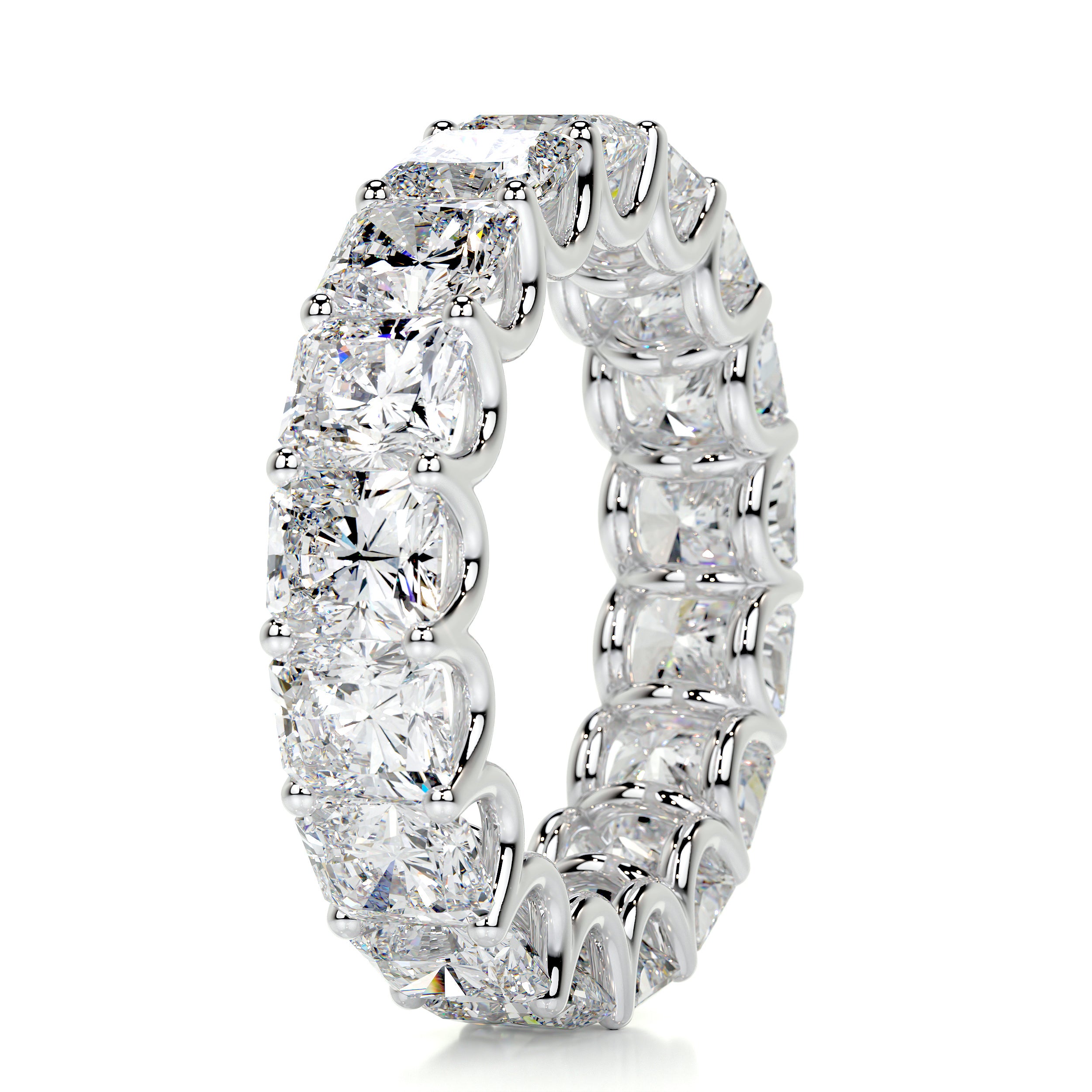 Andi Eternity Wedding Ring - 14K White Gold