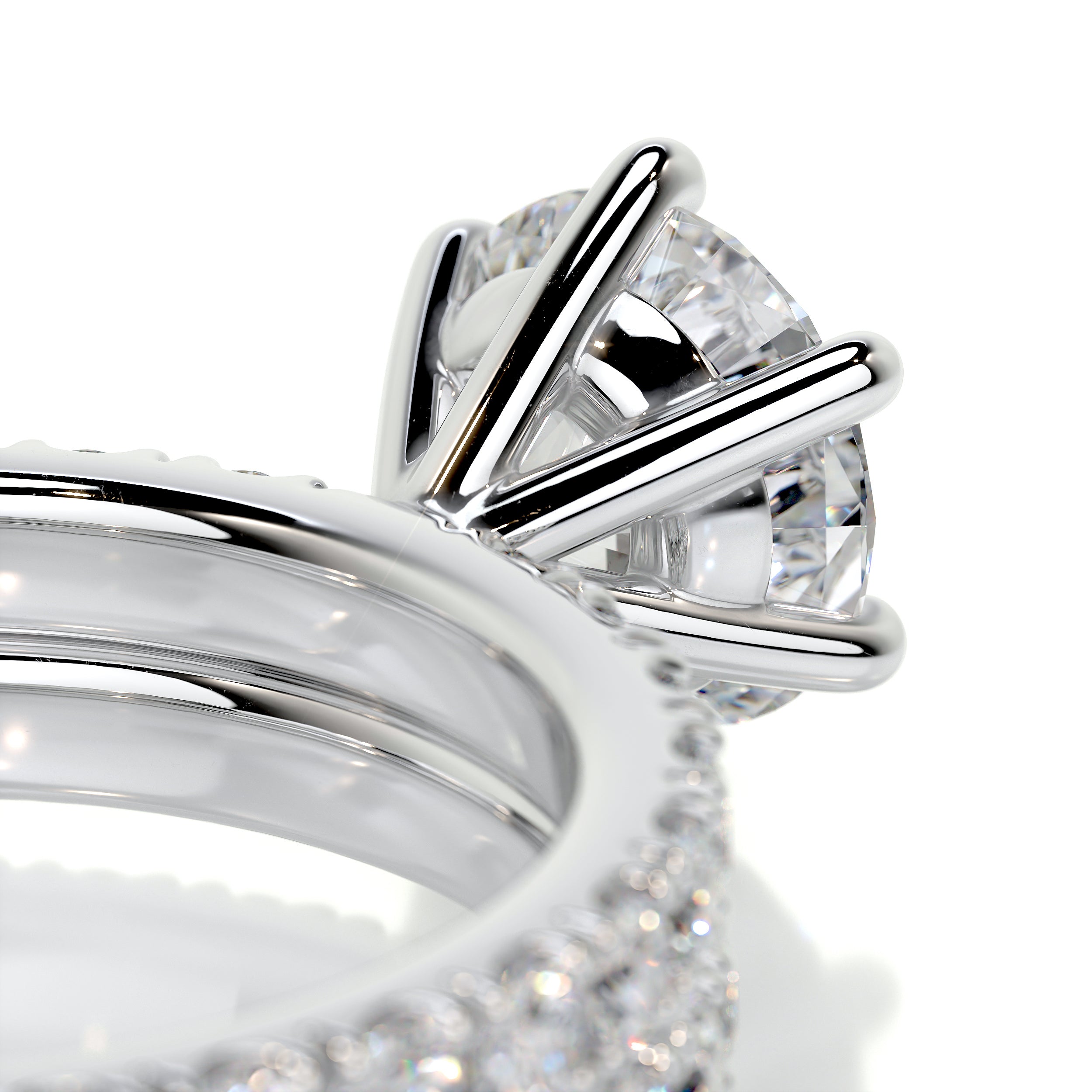Jane Diamond Bridal Set -18K White Gold