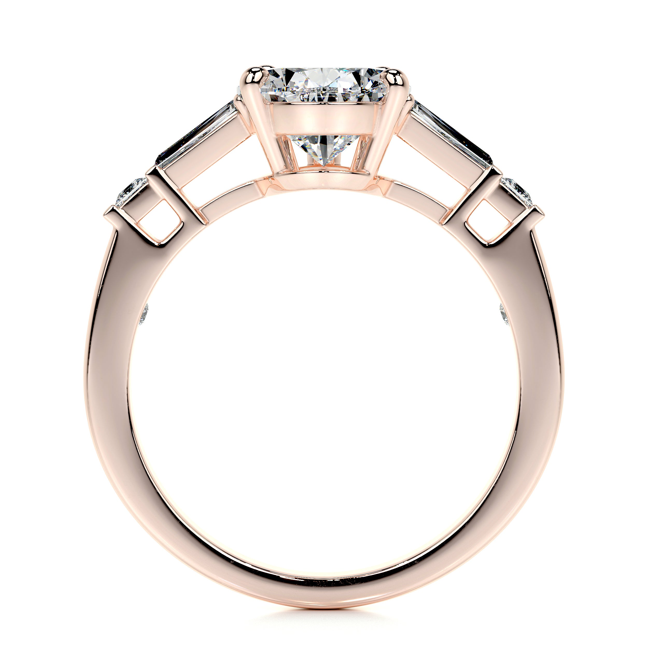 Keyshawna Lab Grown Diamond Ring -14K Rose Gold