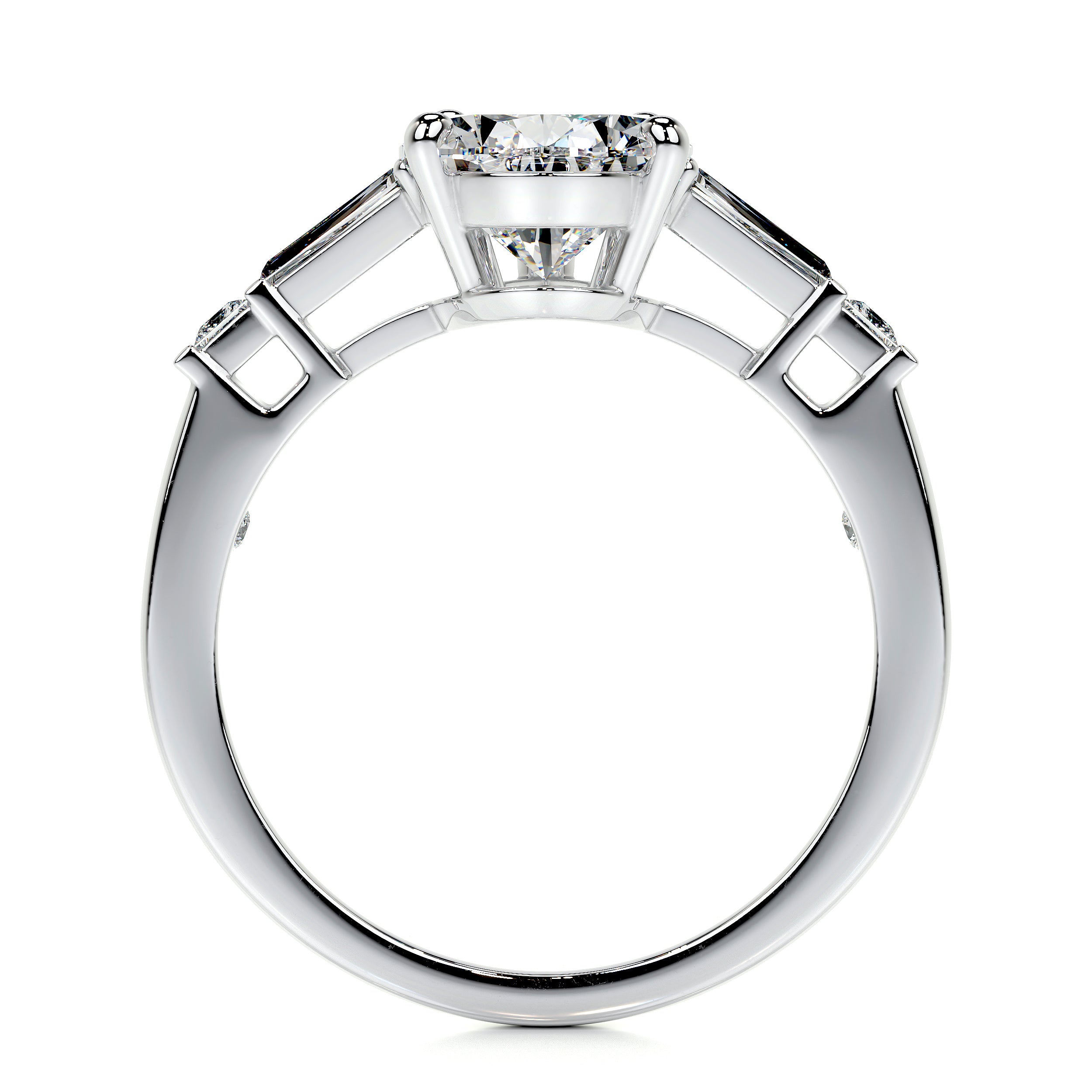 Keyshawna Lab Grown Diamond Ring -14K White Gold