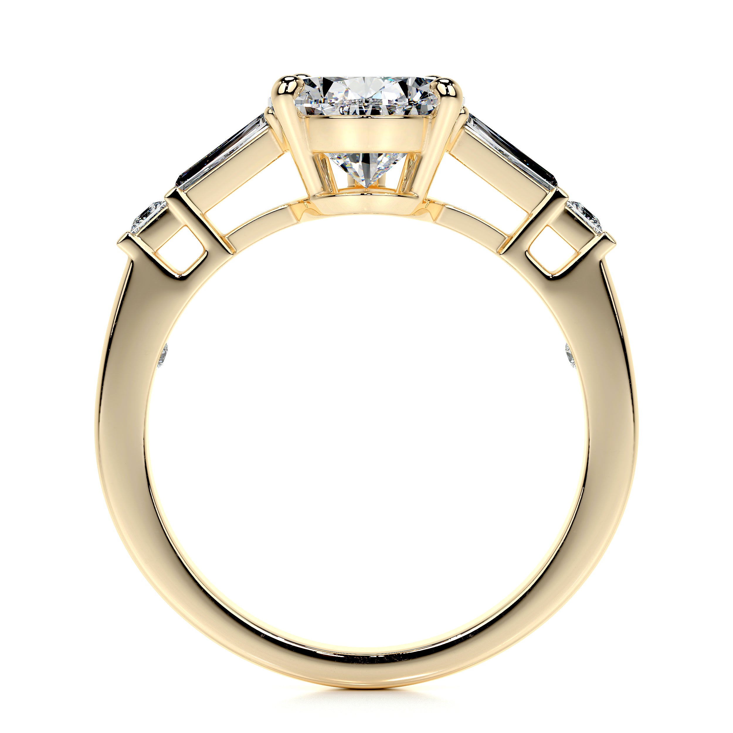 Keyshawna Lab Grown Diamond Ring -18K Yellow Gold