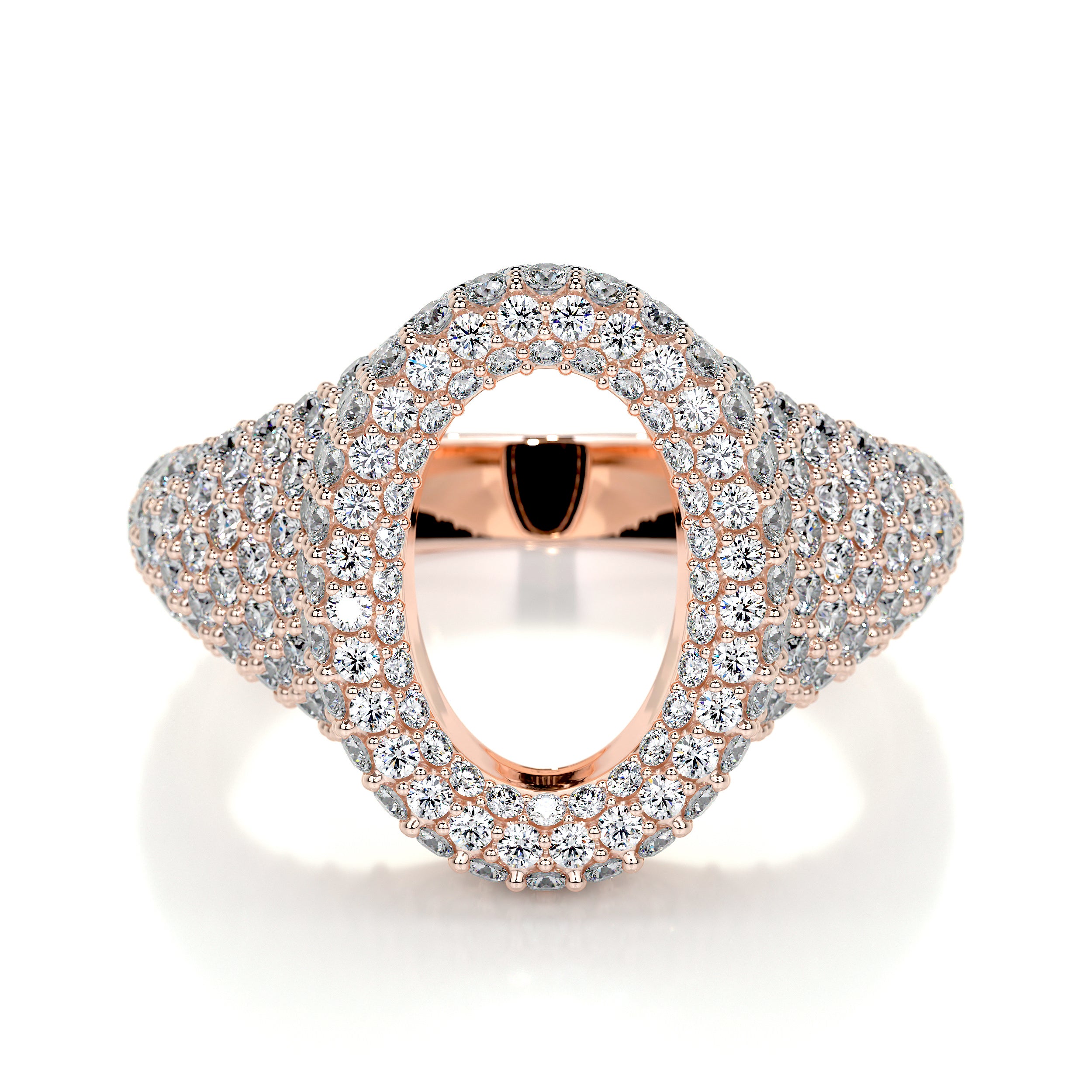 Angelina Lab Grown Diamond Wedding Ring (1.4 Carat) -14K Rose Gold