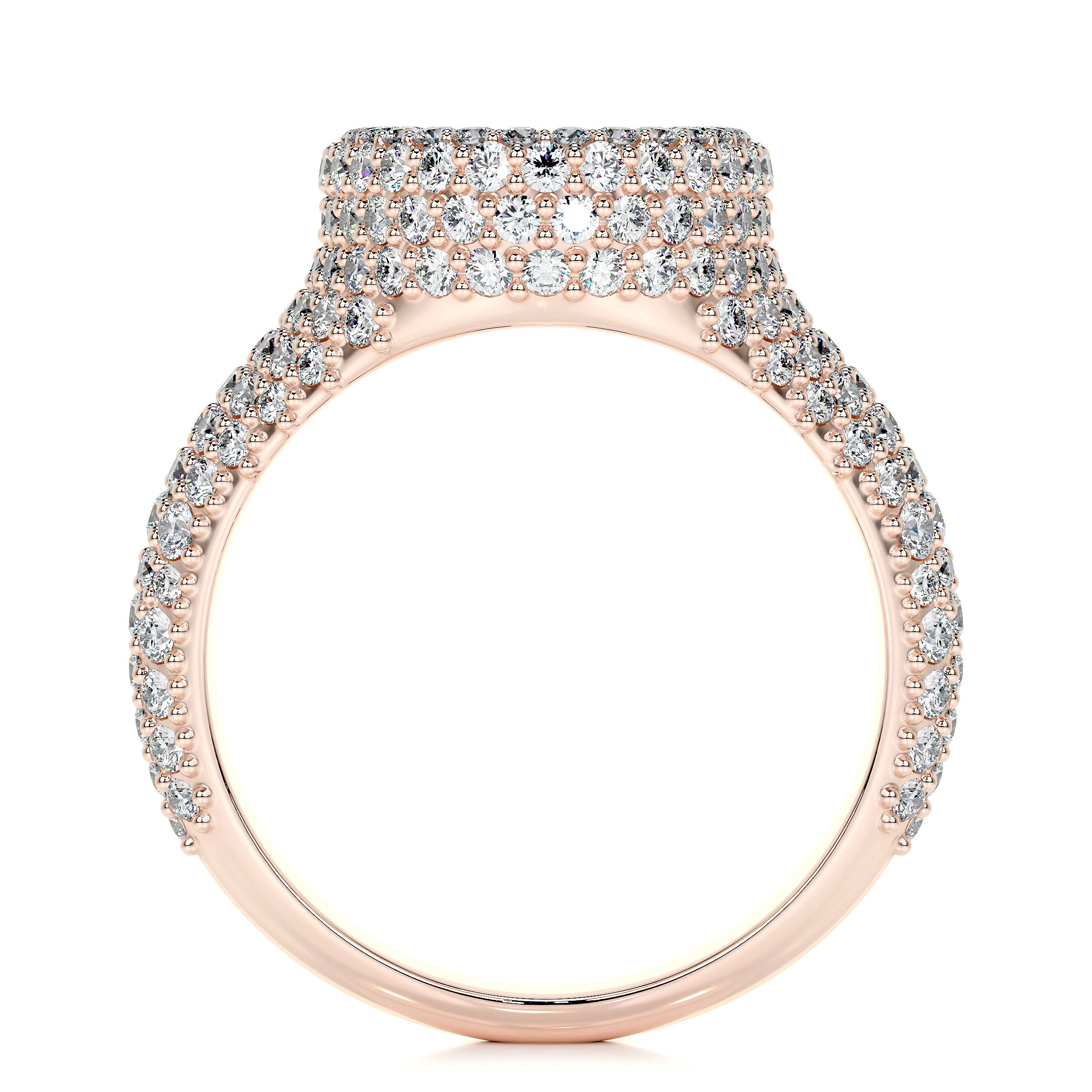 Angelina Lab Grown Diamond Wedding Ring (1.4 Carat) -14K Rose Gold