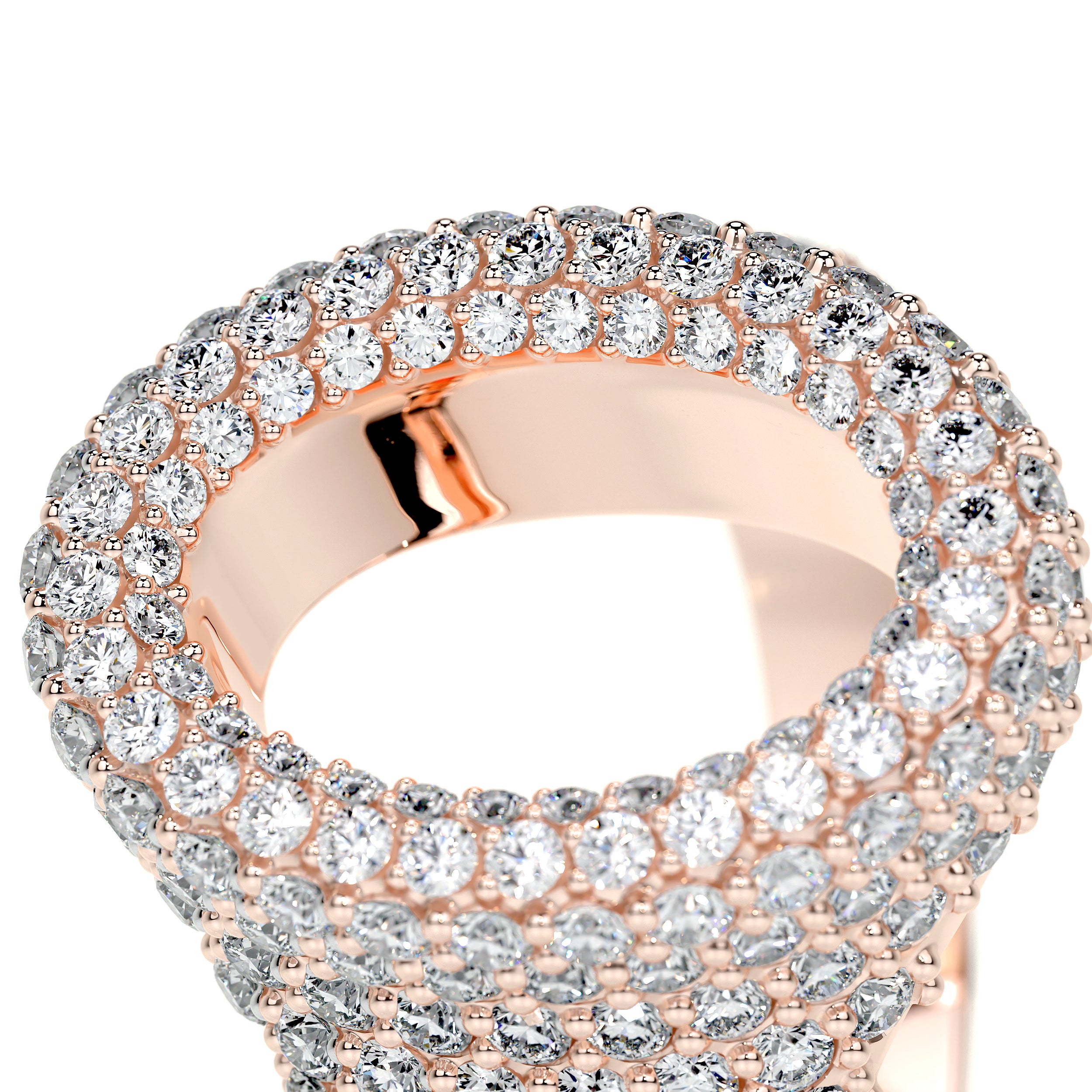 Angelina Lab Grown Diamond Wedding Ring (1.4 Carat) -14K Rose Gold