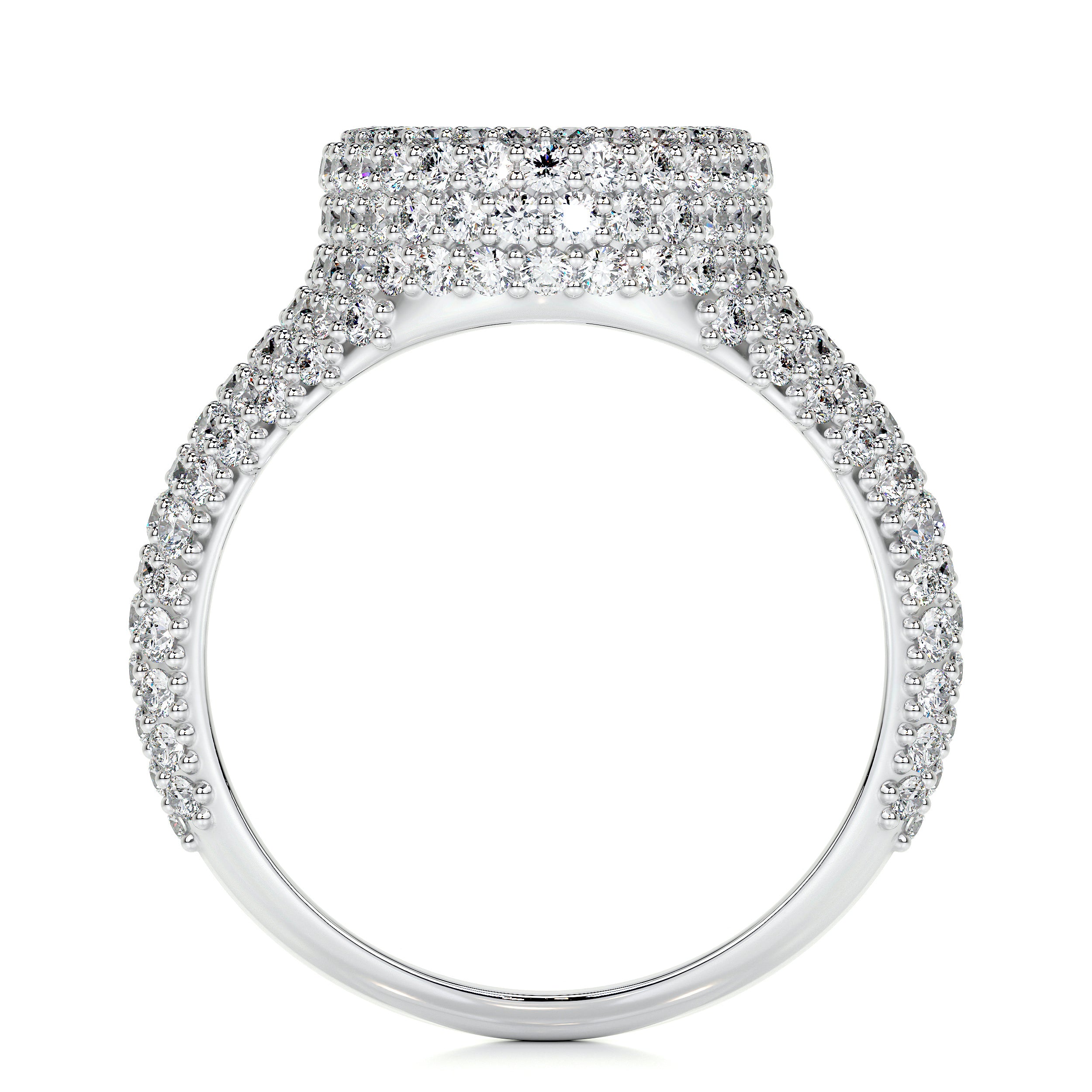 Angelina Lab Grown Diamond Wedding Ring (1.4 Carat) -14K White Gold