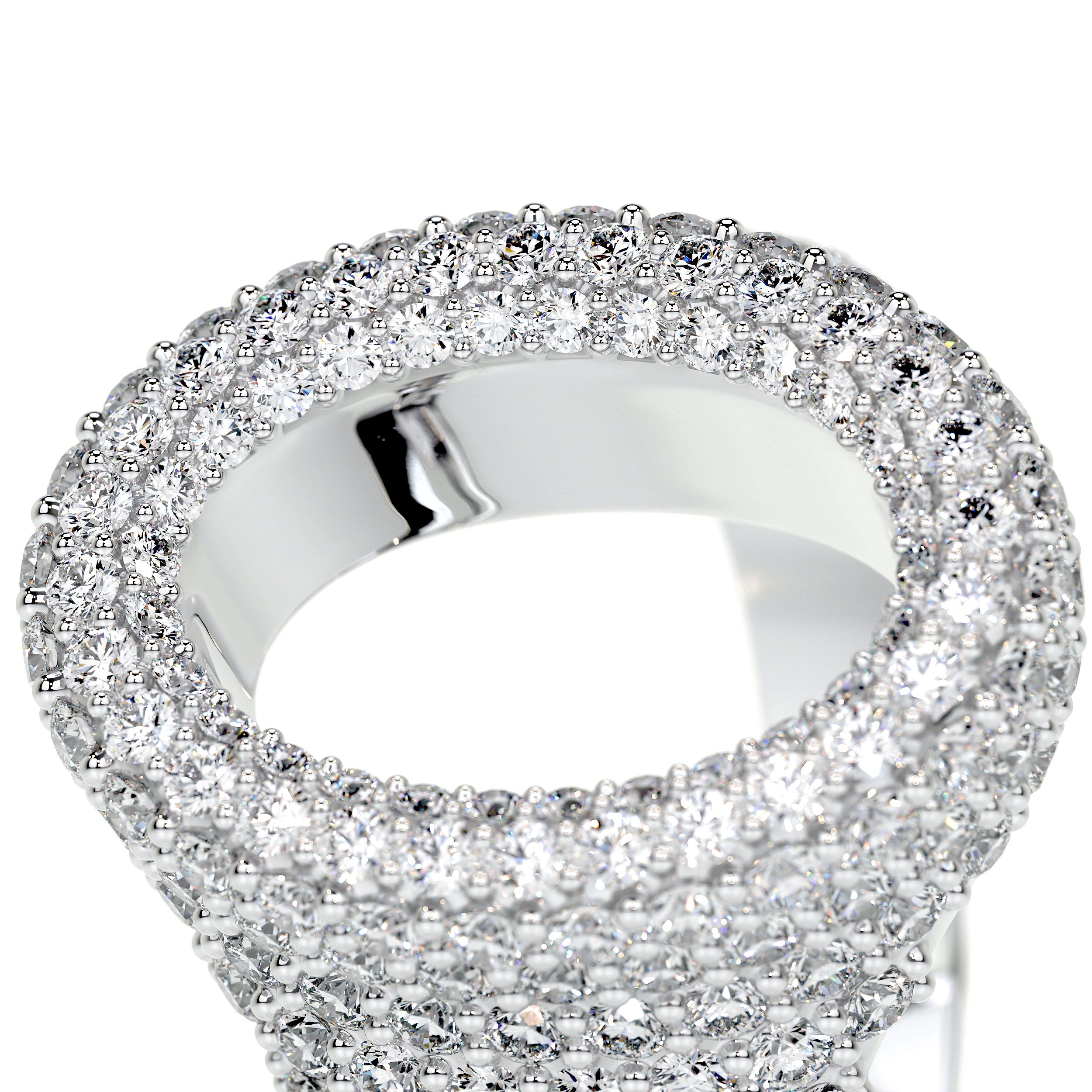 Angelina Lab Grown Diamond Wedding Ring (1.4 Carat) -14K White Gold