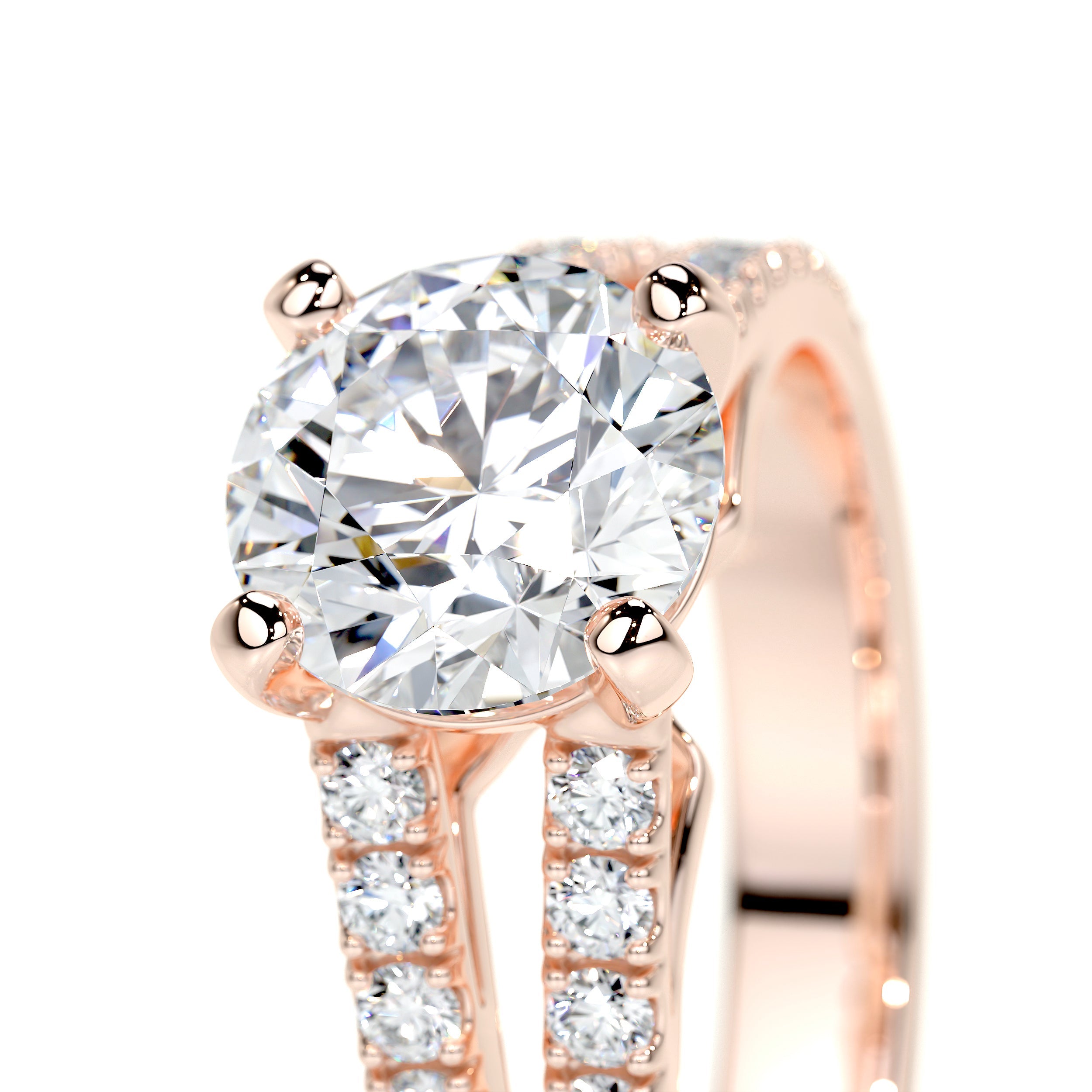 Sadie Lab Grown Diamond Ring -14K Rose Gold