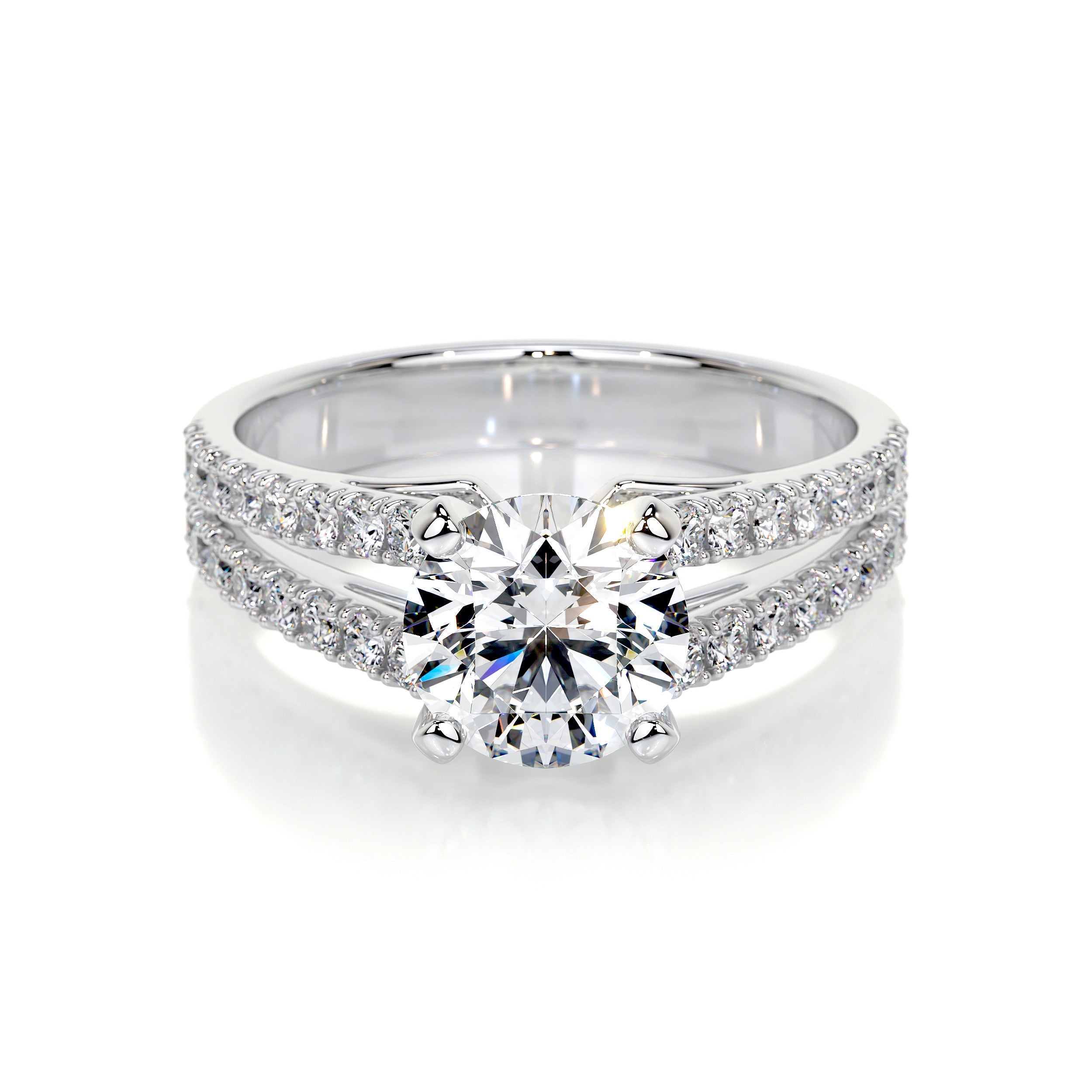 Sadie Lab Grown Diamond Ring -14K White Gold