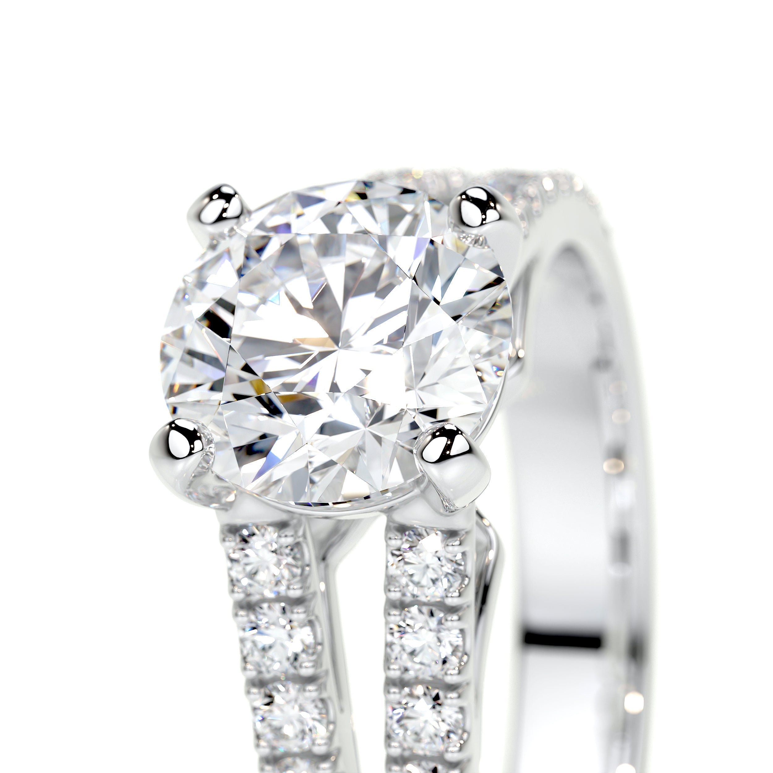 Sadie Lab Grown Diamond Ring -14K White Gold