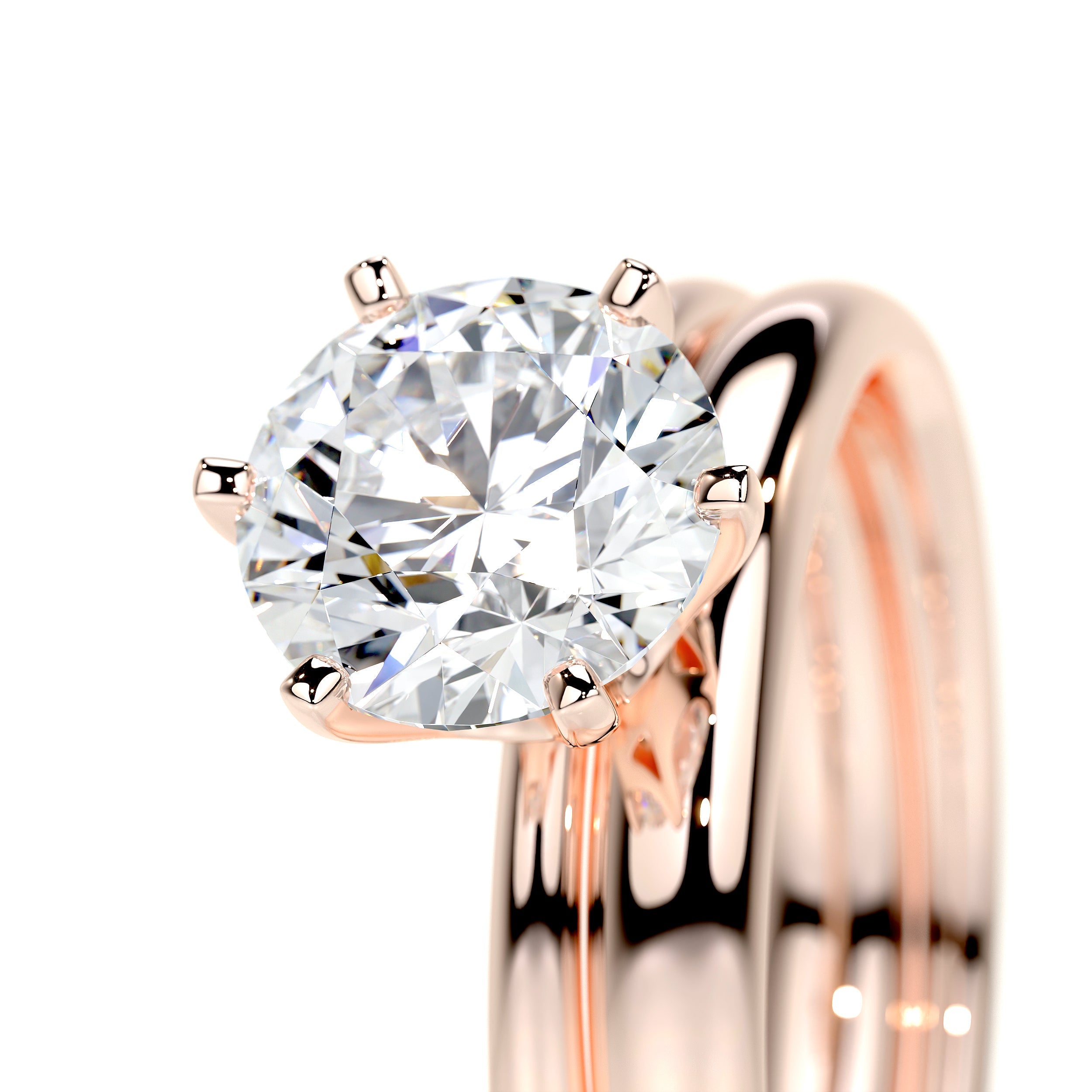 Samantha Lab Grown Diamond Bridal Set -14K Rose Gold