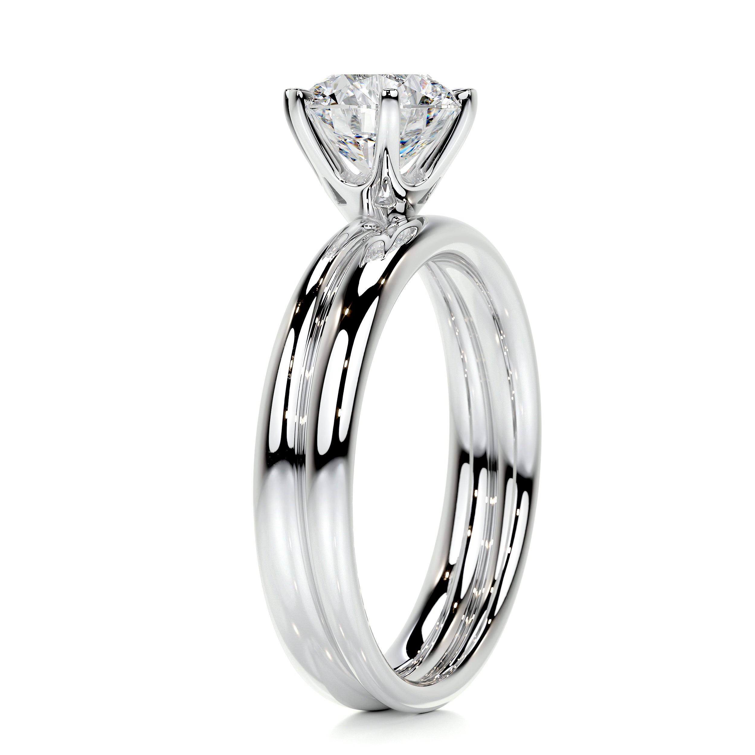 Samantha Diamond Bridal Set -18K White Gold