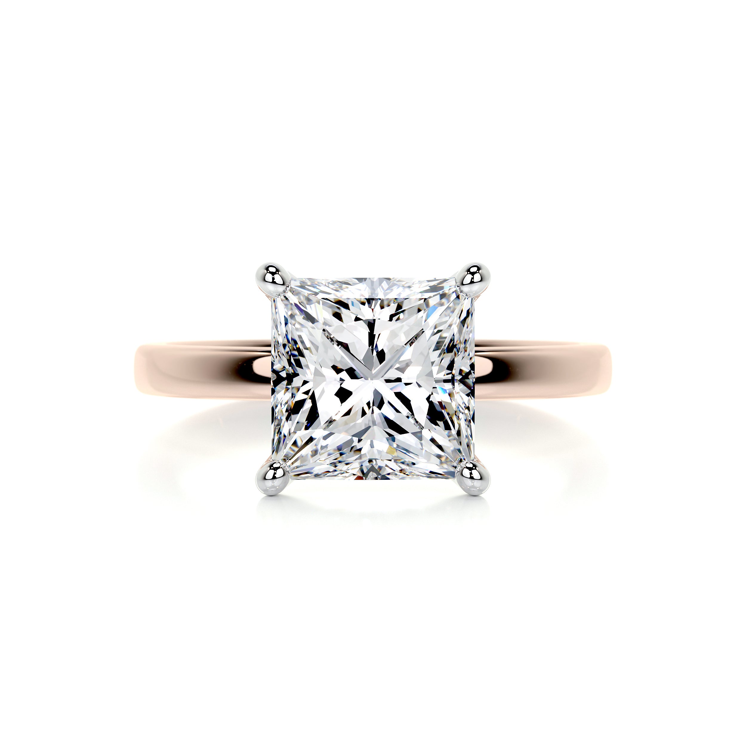 Jessica Diamond Engagement Ring -14K Rose Gold