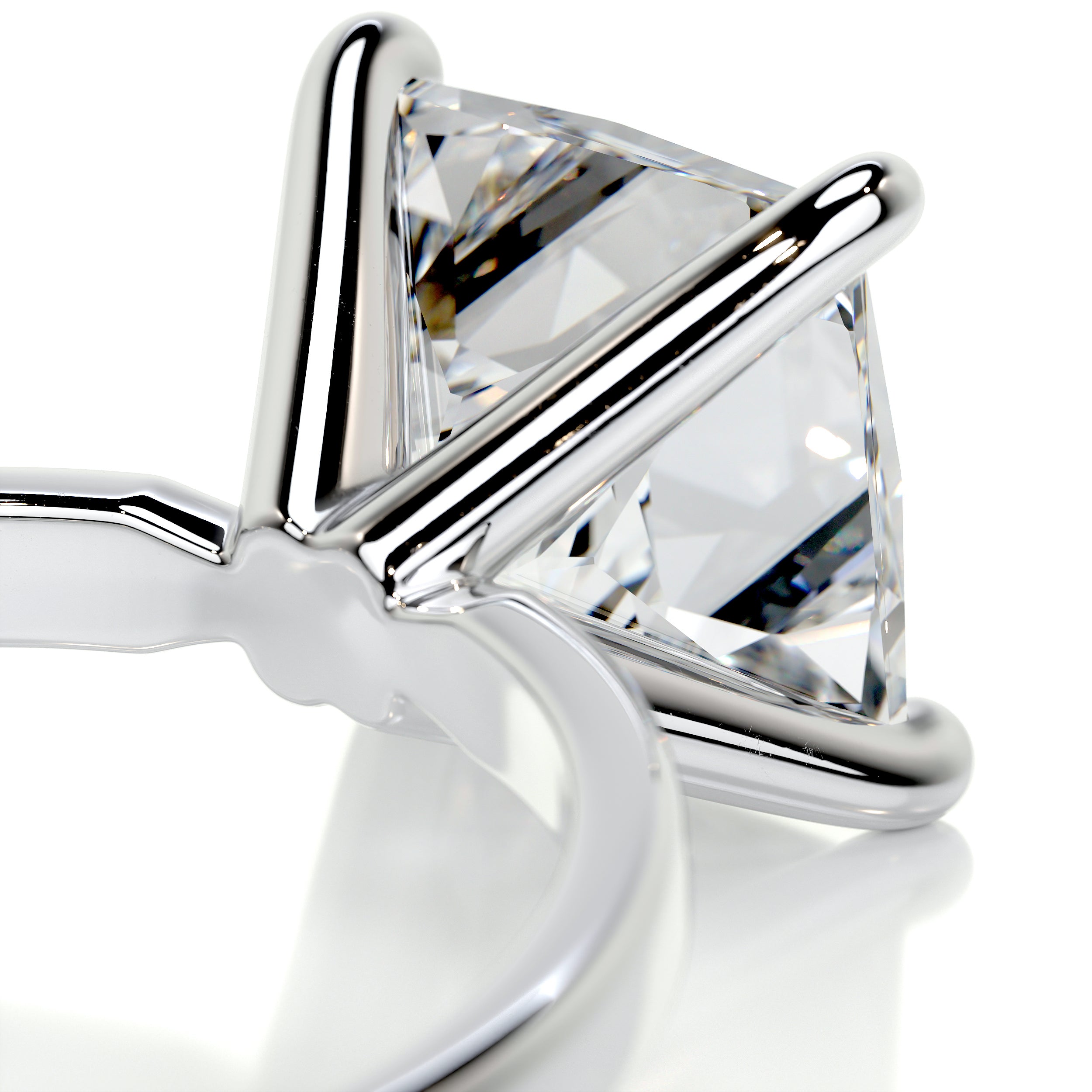 Jessica Diamond Engagement Ring -14K White Gold