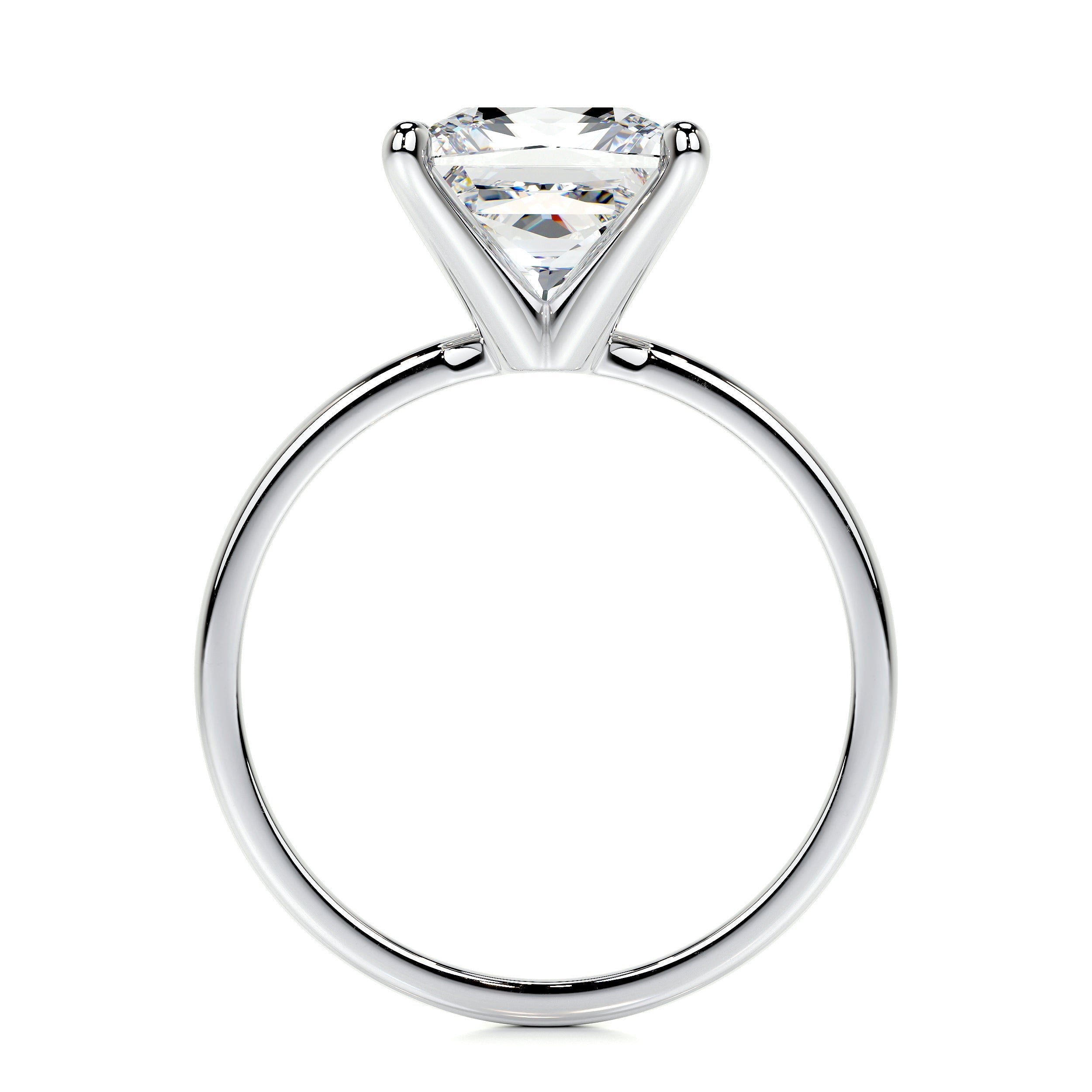 Jessica Lab Grown Diamond Ring   (3 Carat) -14K White Gold