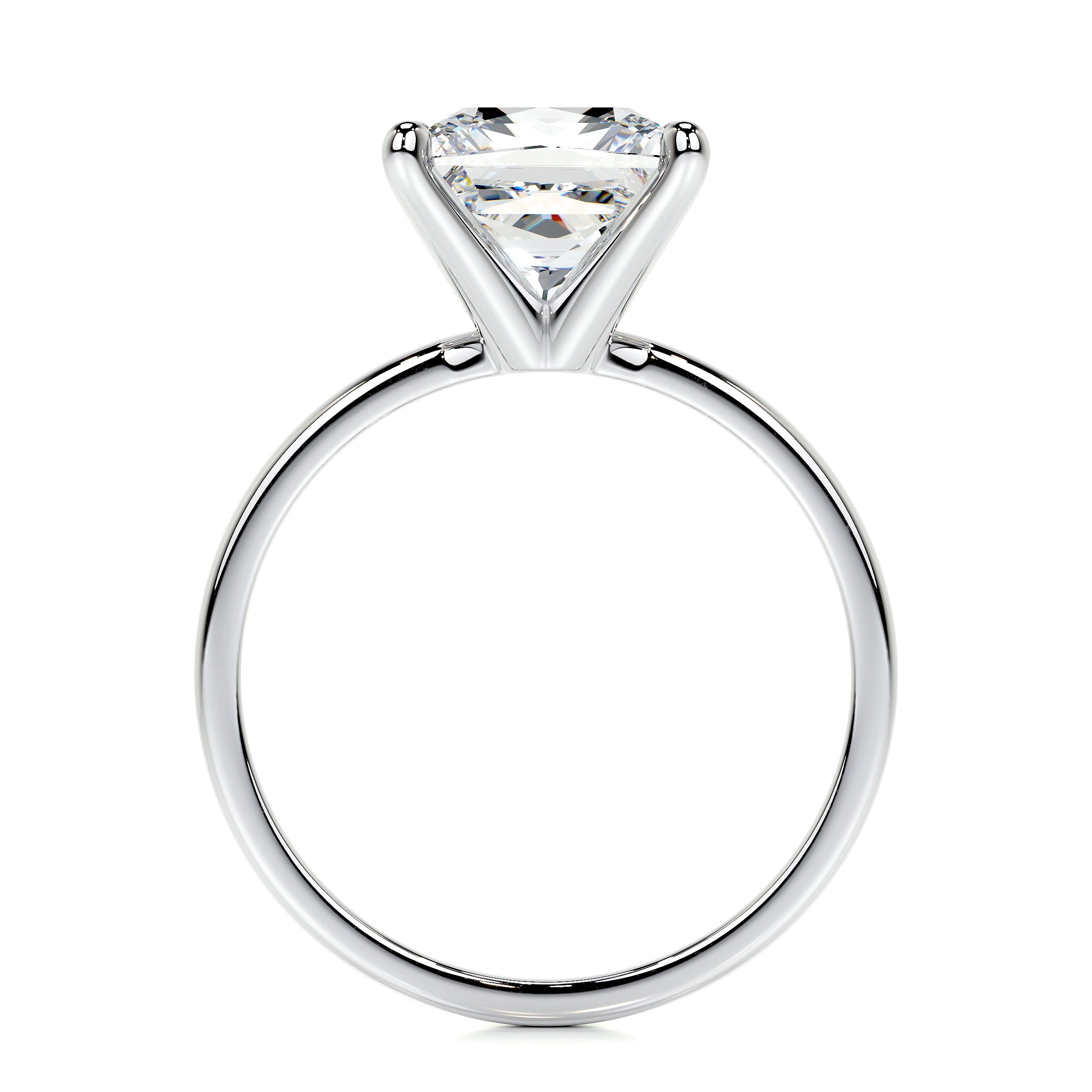 Jessica Lab Grown Diamond Ring (3 Carat) -14K White Gold